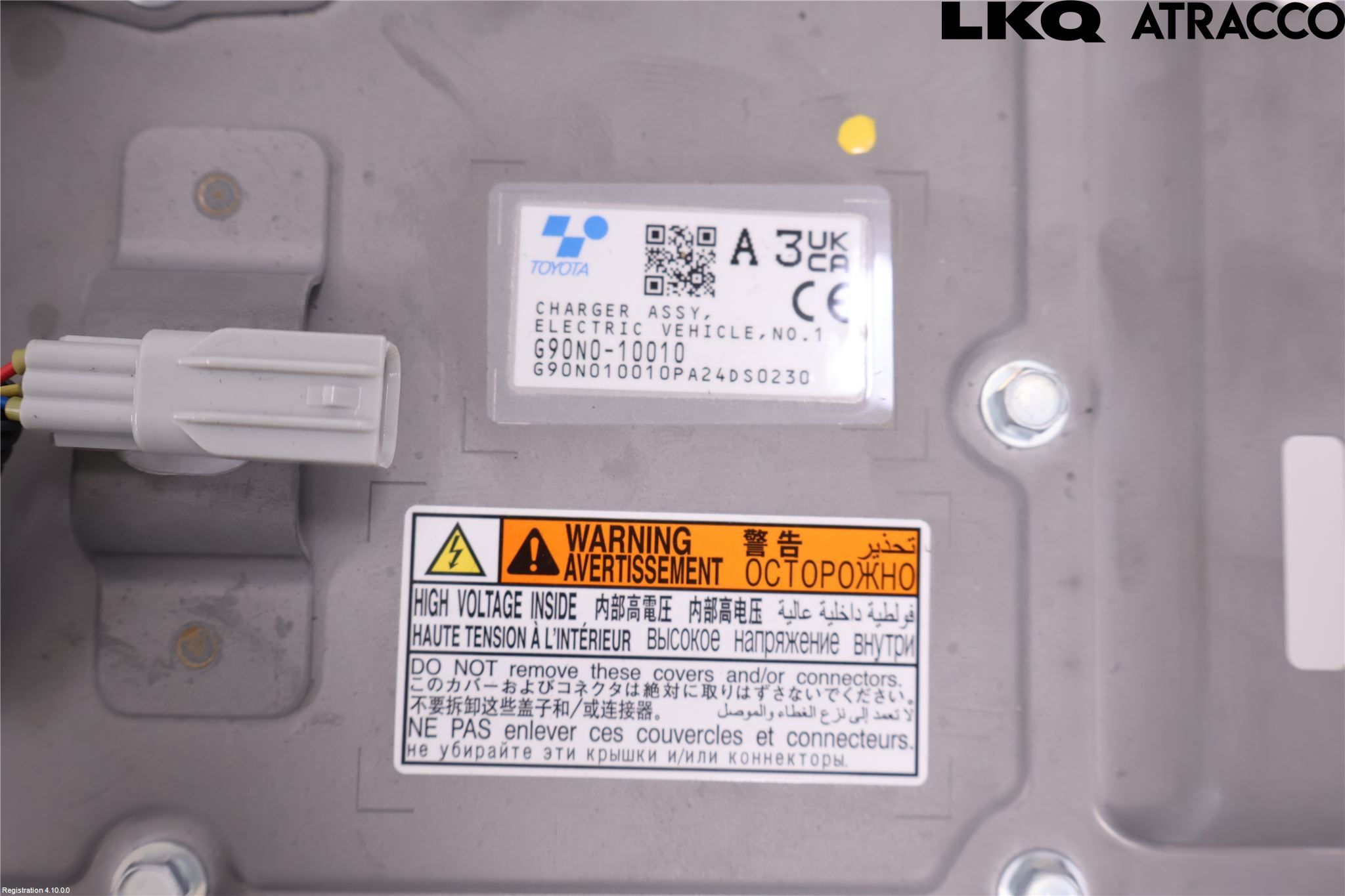 Toyota C-HR 24- Batteriladdare Högspänning