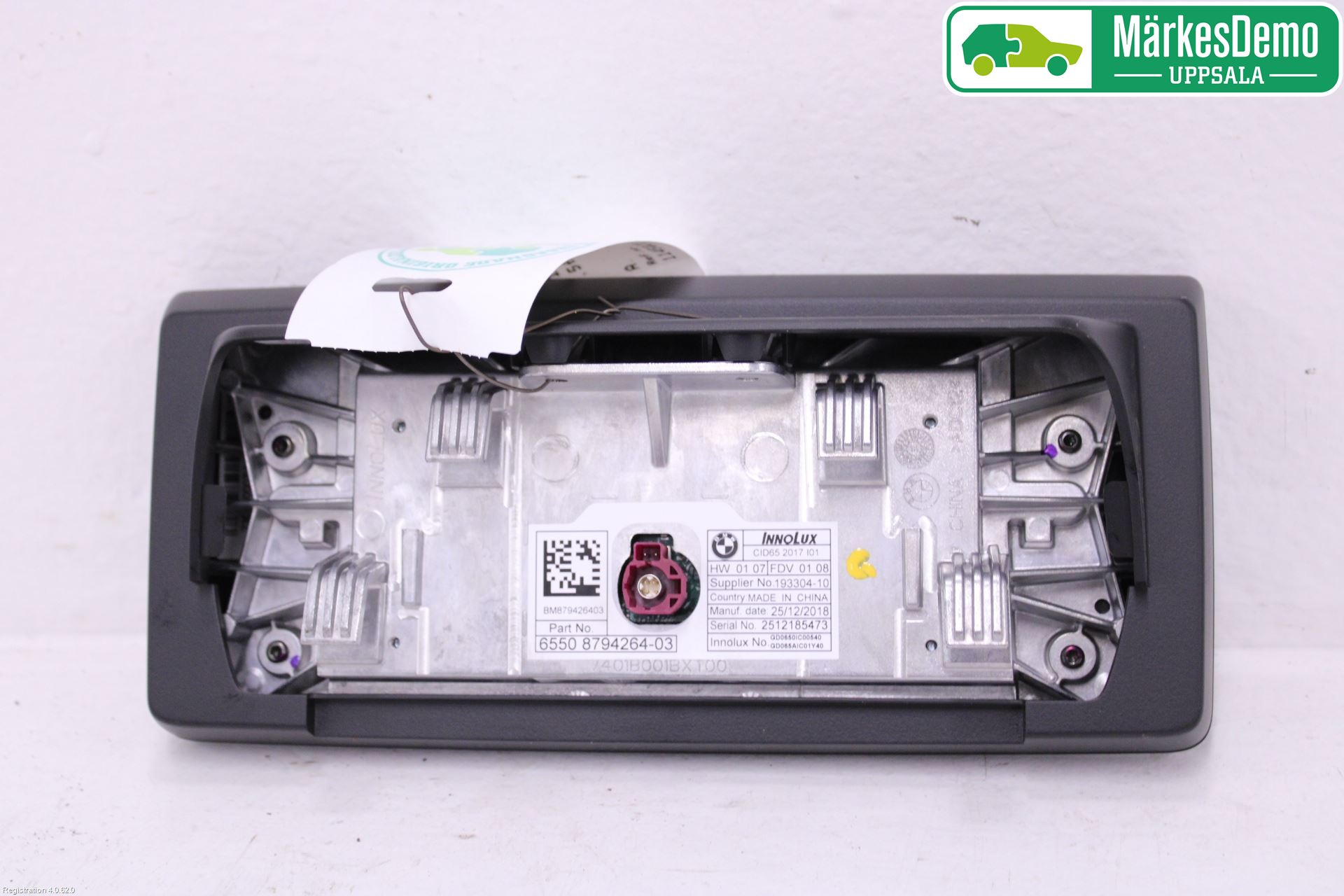 BMW i3 I01 13-22 Bildskärm