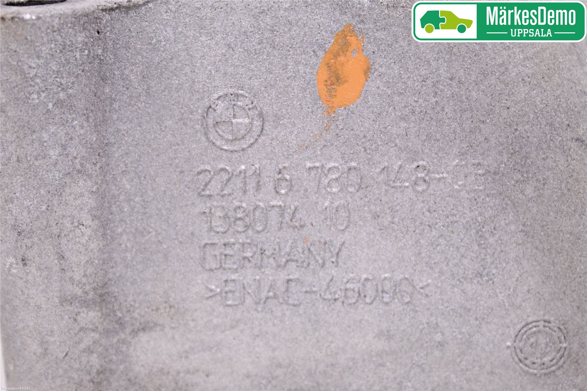 BMW X6 E71/E72   08-14 Motorfäste