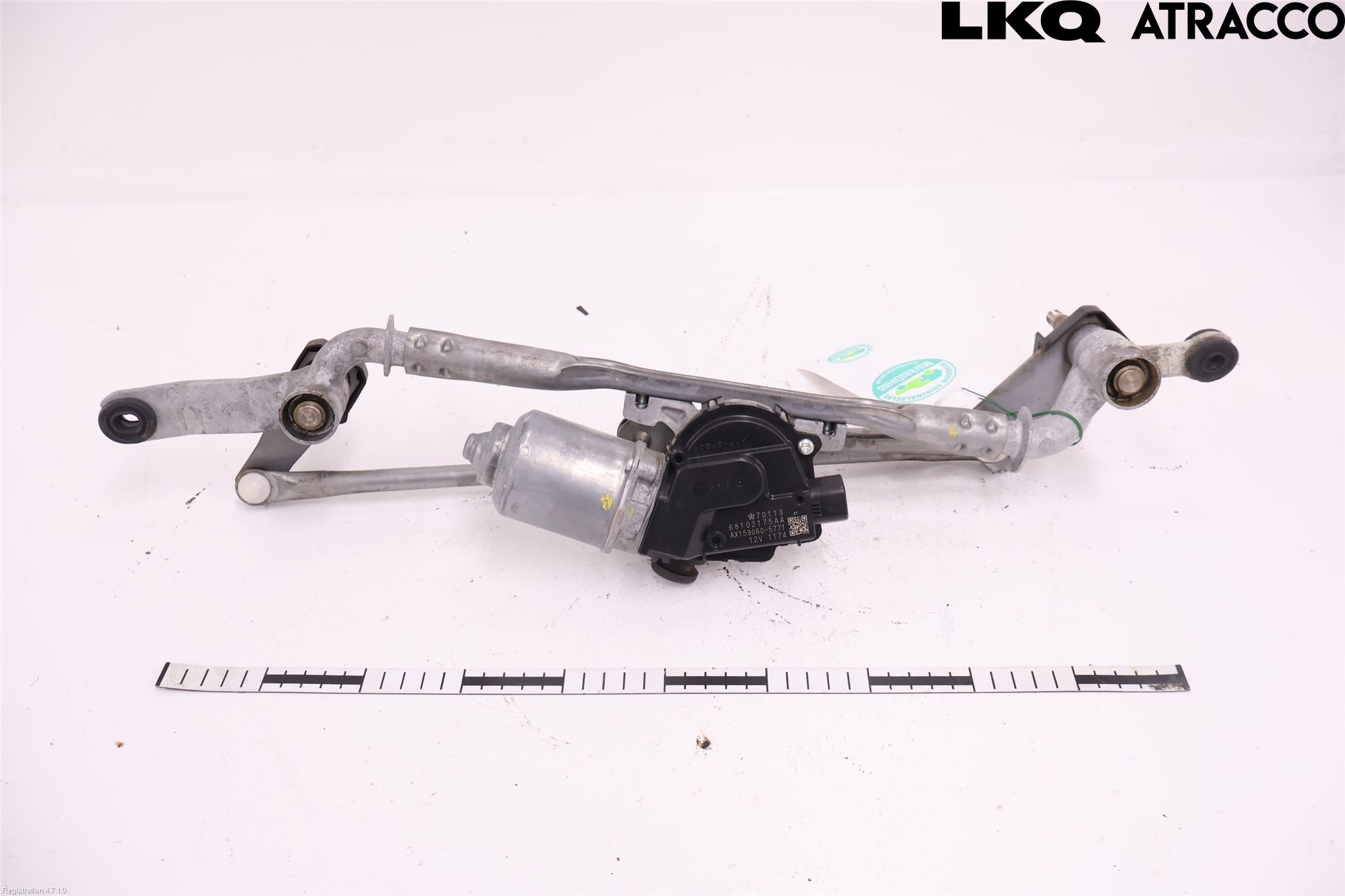 Jeep CHEROKEE Torkarmekanism Vindruta