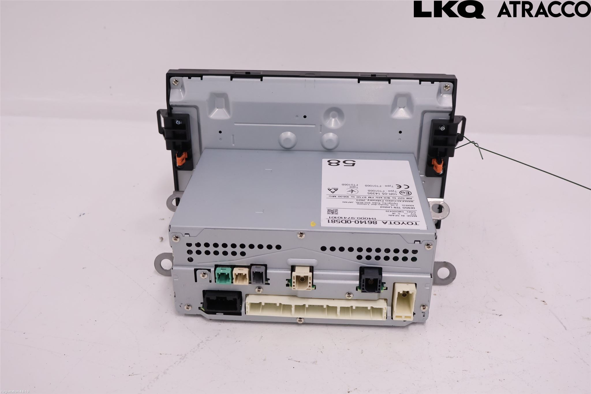 Toyota YARIS XP21 20- Cd Radio - Multimediapanel