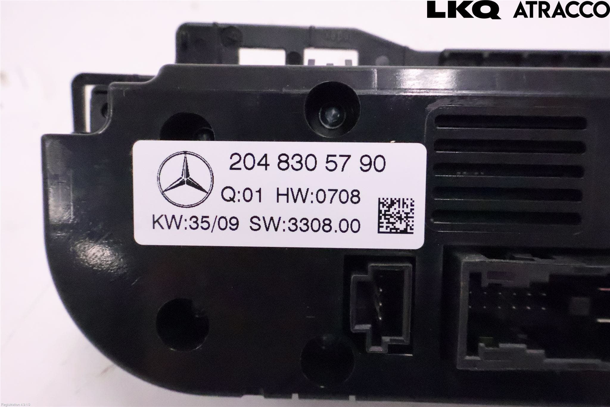 Mercedes-Benz MB C-KLASS (W204) 07-15 Ac Styrenhet Ac Manöveren