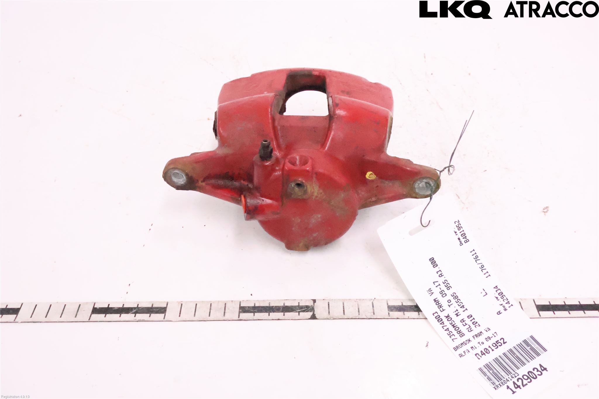 Alfa Mi.To 09-17 Bromsok Fram Vänster