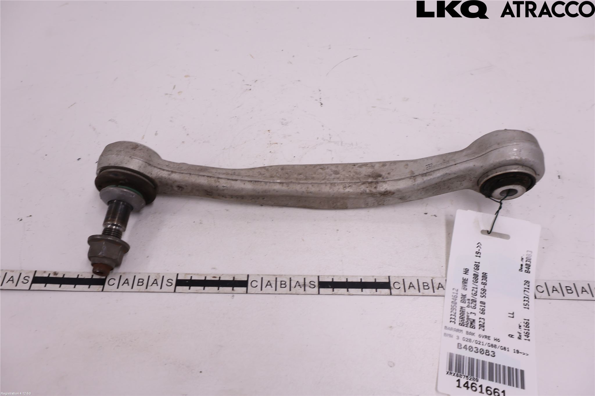 BMW 3 G20/G21/G80/G81 19- Bärarm Bak Övre Höger