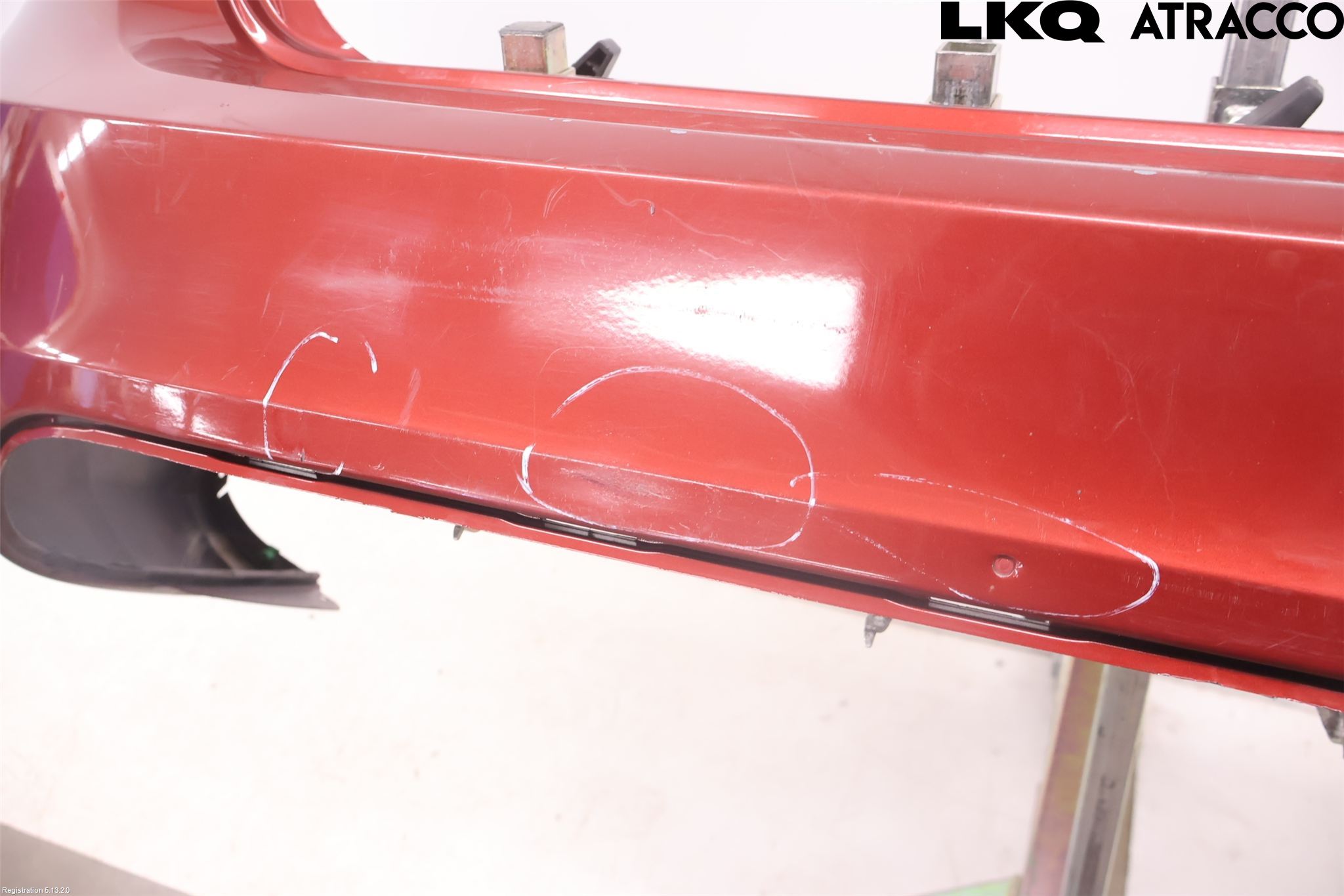 Volvo S60 11-13 Stötfångarbeklädnad Bak