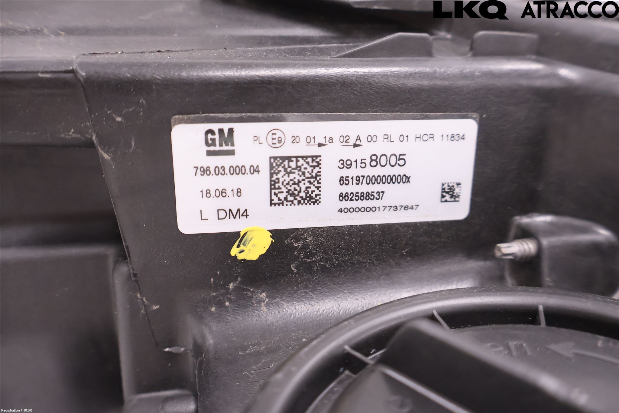 Opel ASTRA K 16-22 Strålkastare Vänster