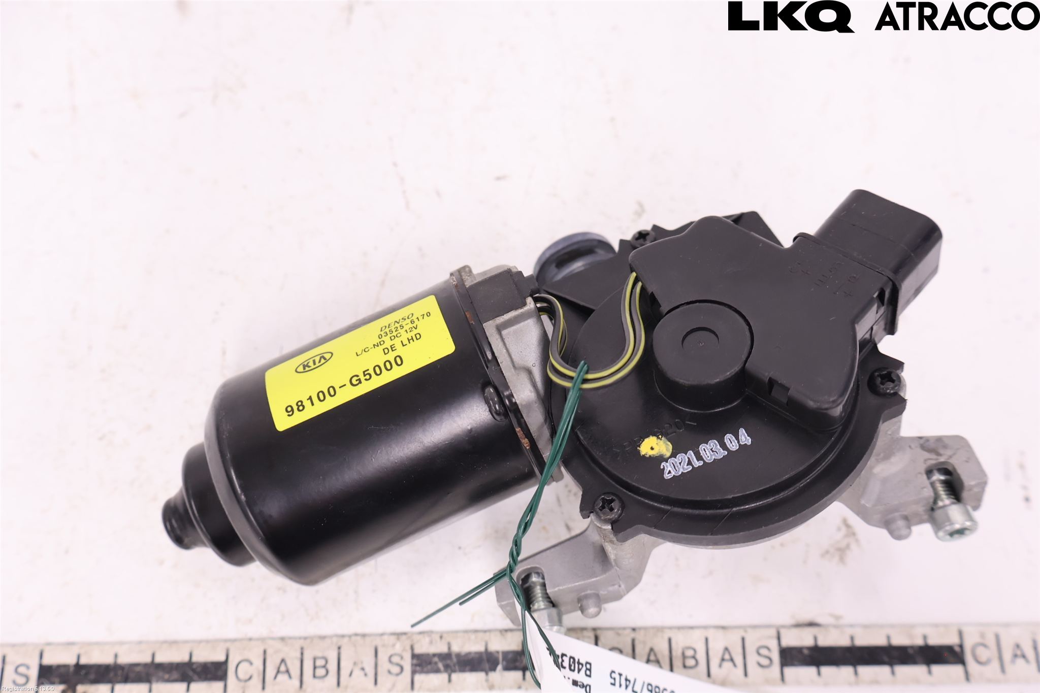 Kia NIRO (DE) 17-22 Torkarmotor Vindruta