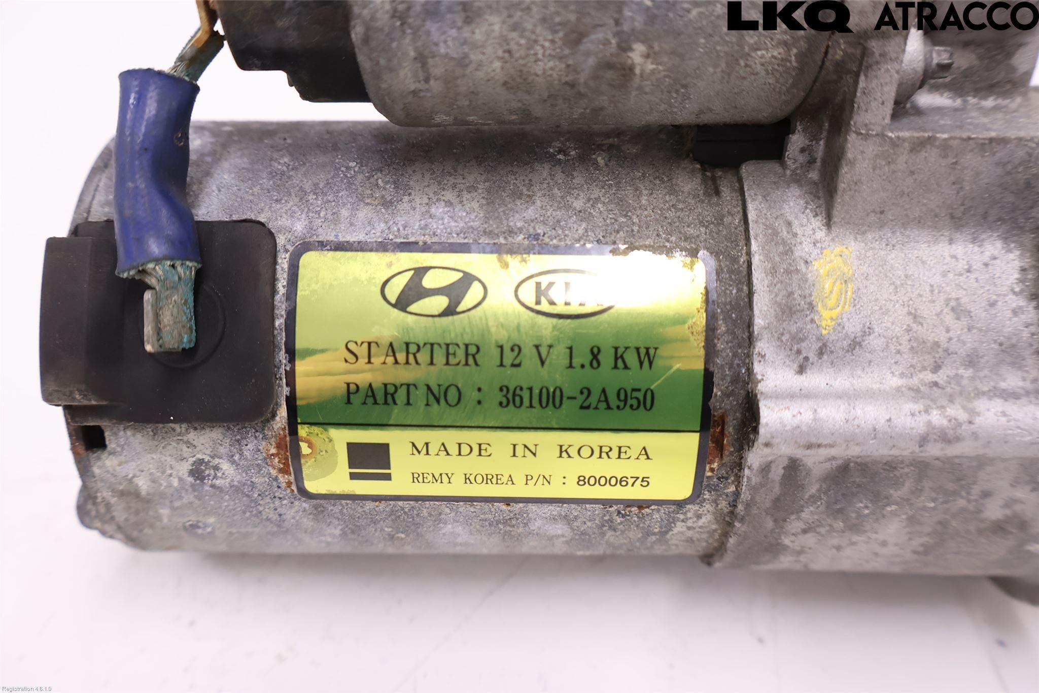 Hyundai TUCSON 05- Startmotor Diesel