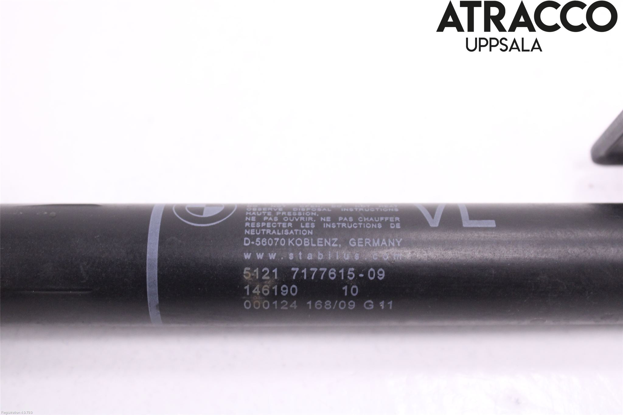 BMW 7 F01/02/03/04 09-15 Gasfjäder Övrigt