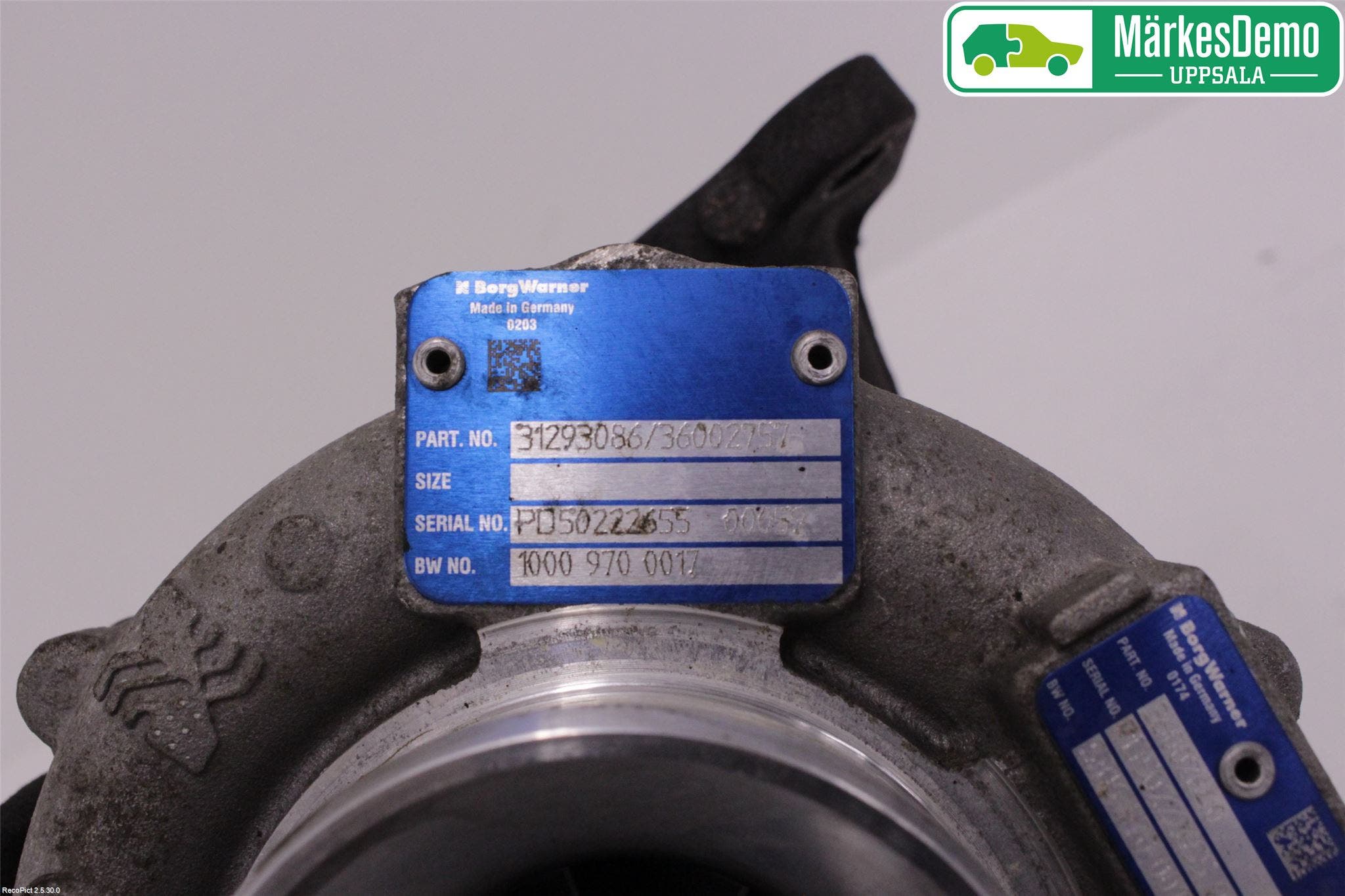 Volvo XC70 08-13 Turboaggregat