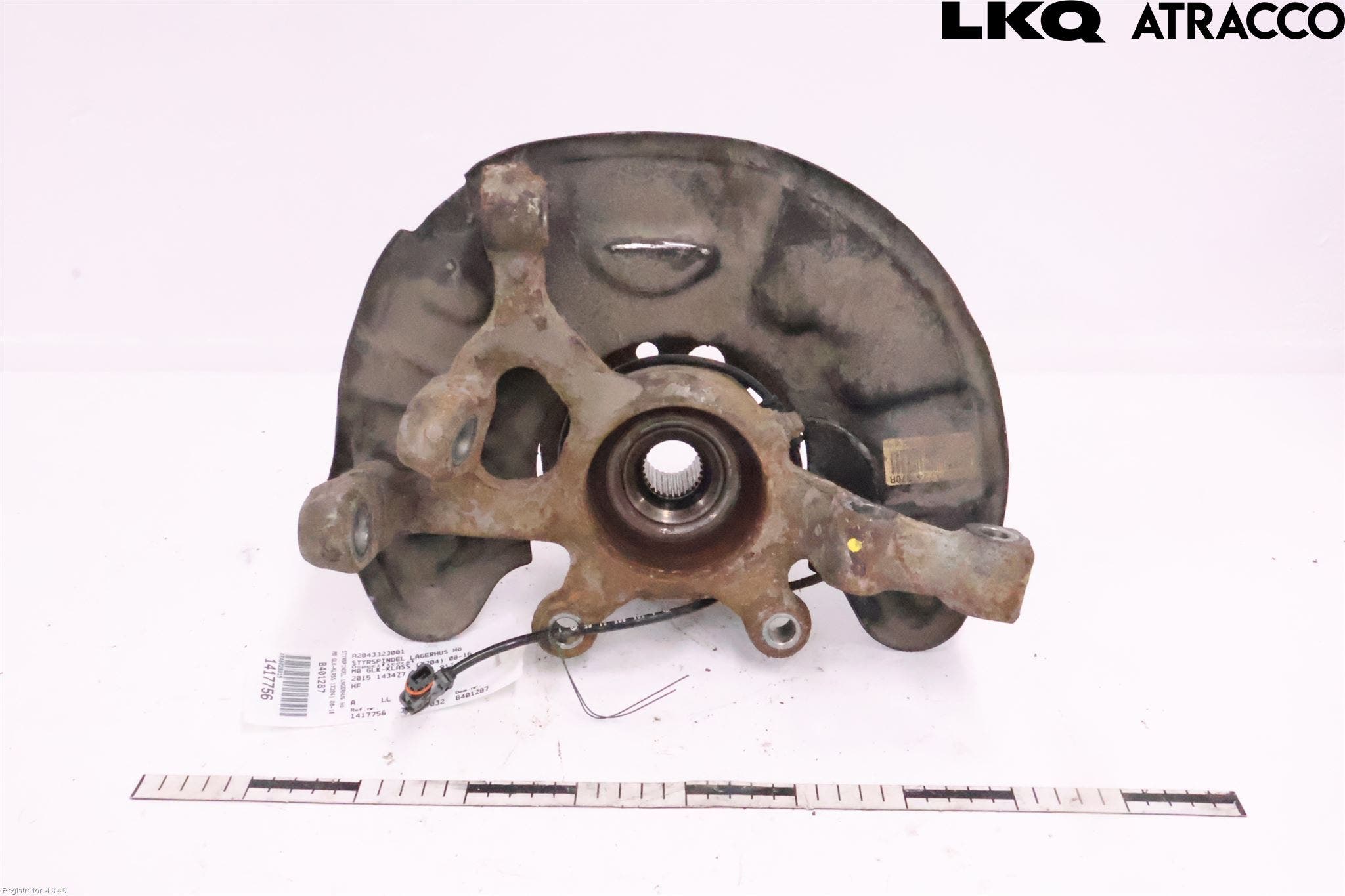 Mercedes-Benz MB GLK-KLASS (X204) 08-16 Styrspindel Lagerhus Hö