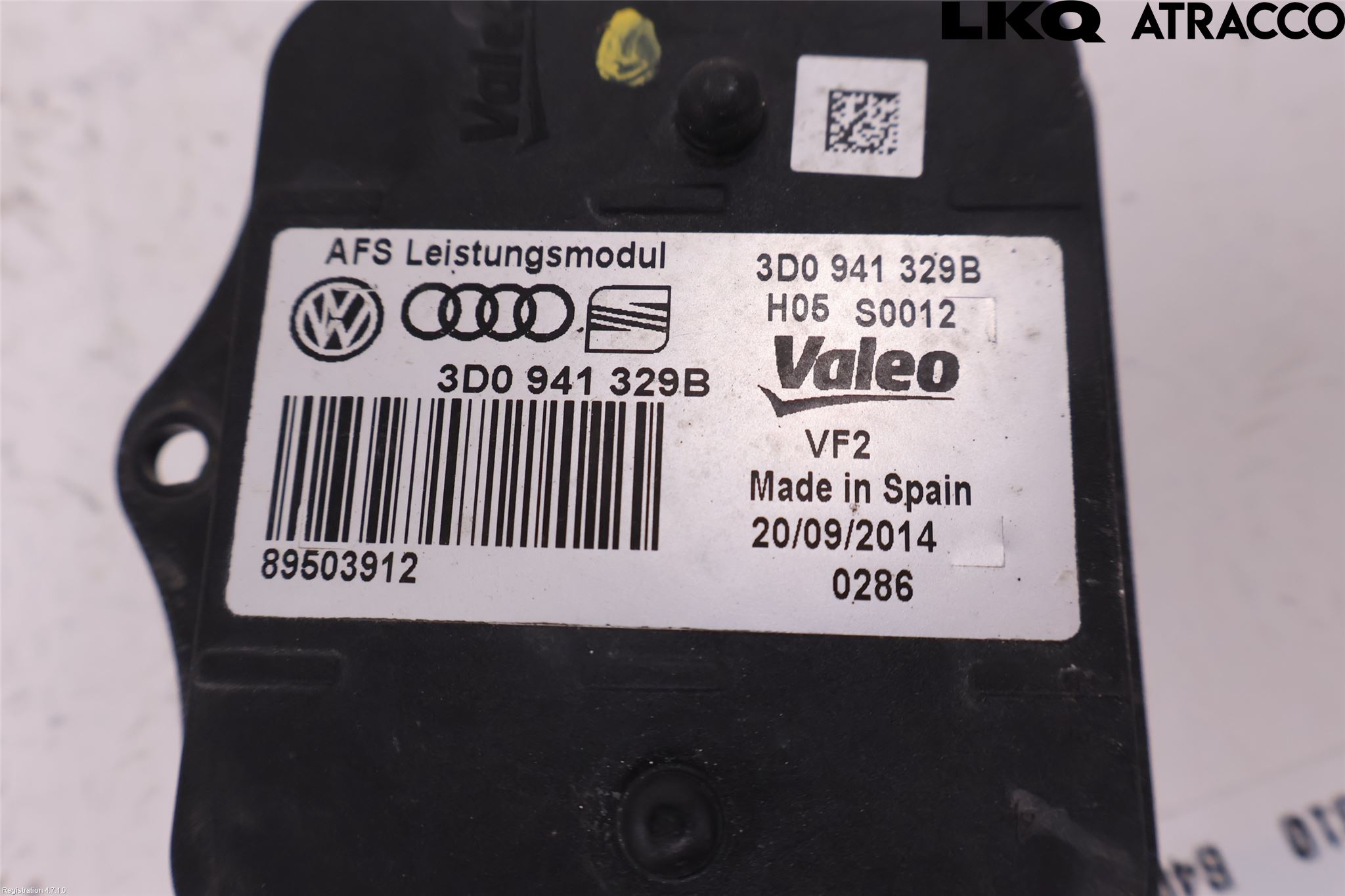 Volkswagen VW PASSAT 11-14 Styrenhet Strålkastare