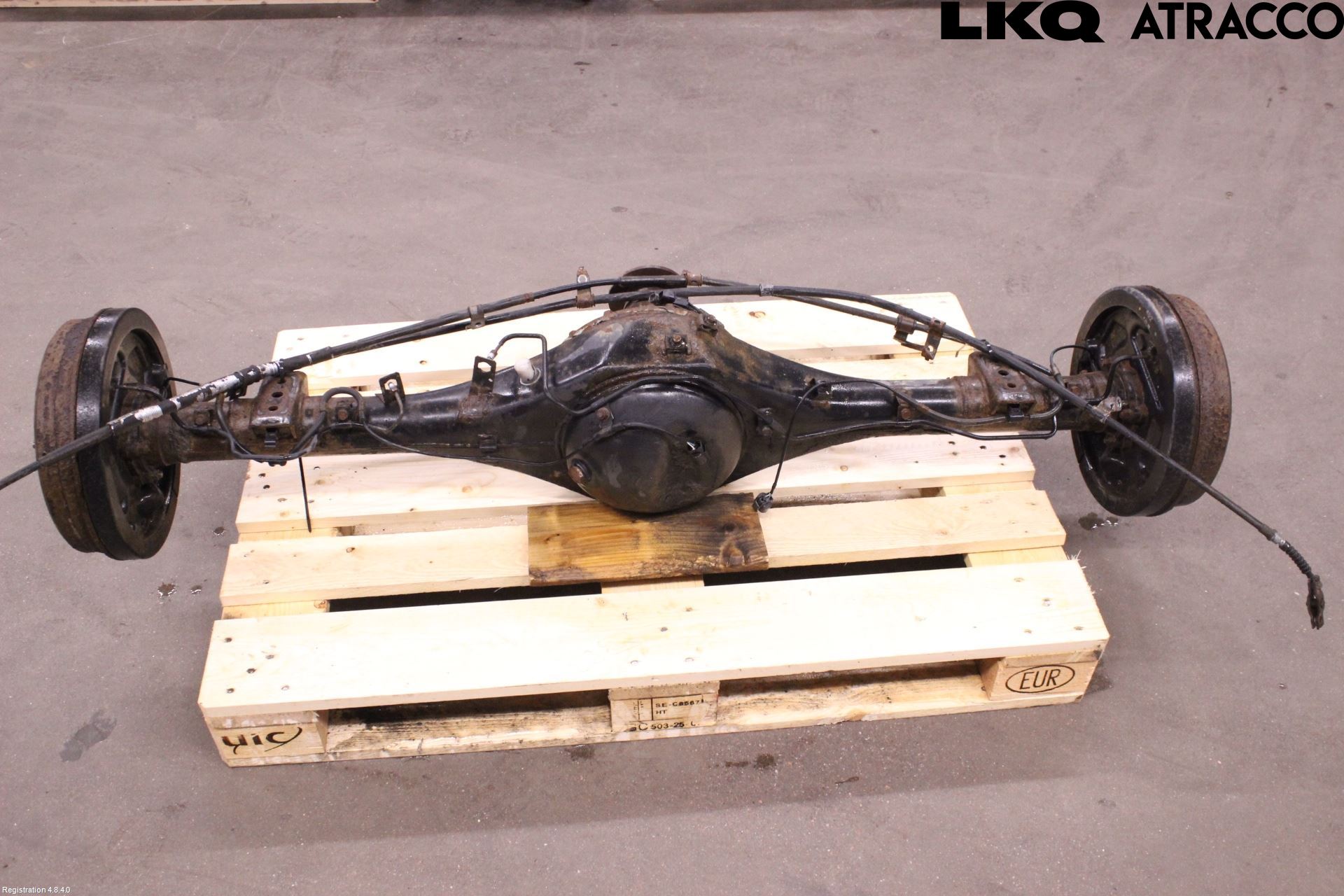 Fiat FULLBACK 16-19 Bakaxel