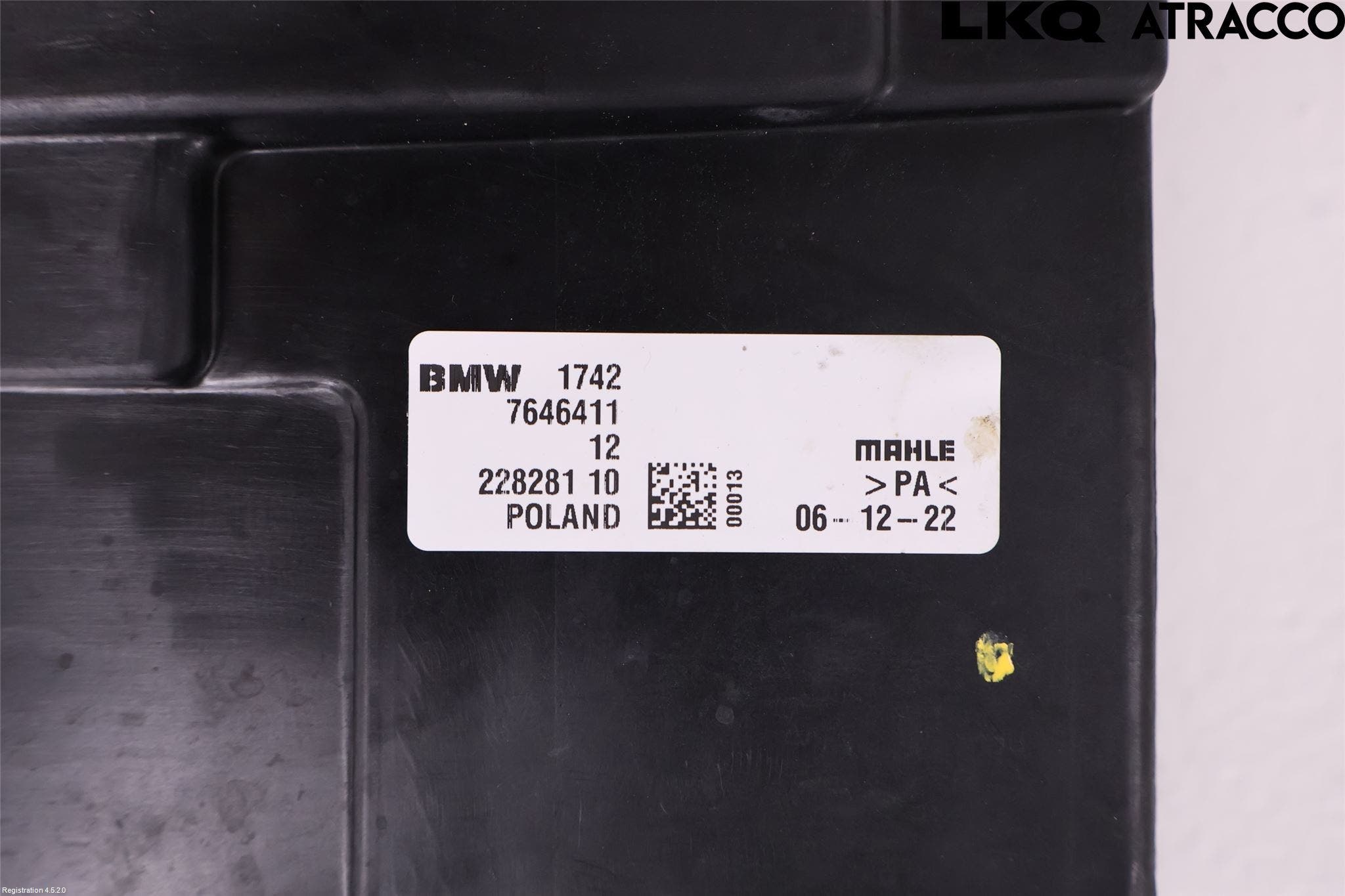 BMW X1 F48 15-22 Kylfläkt El