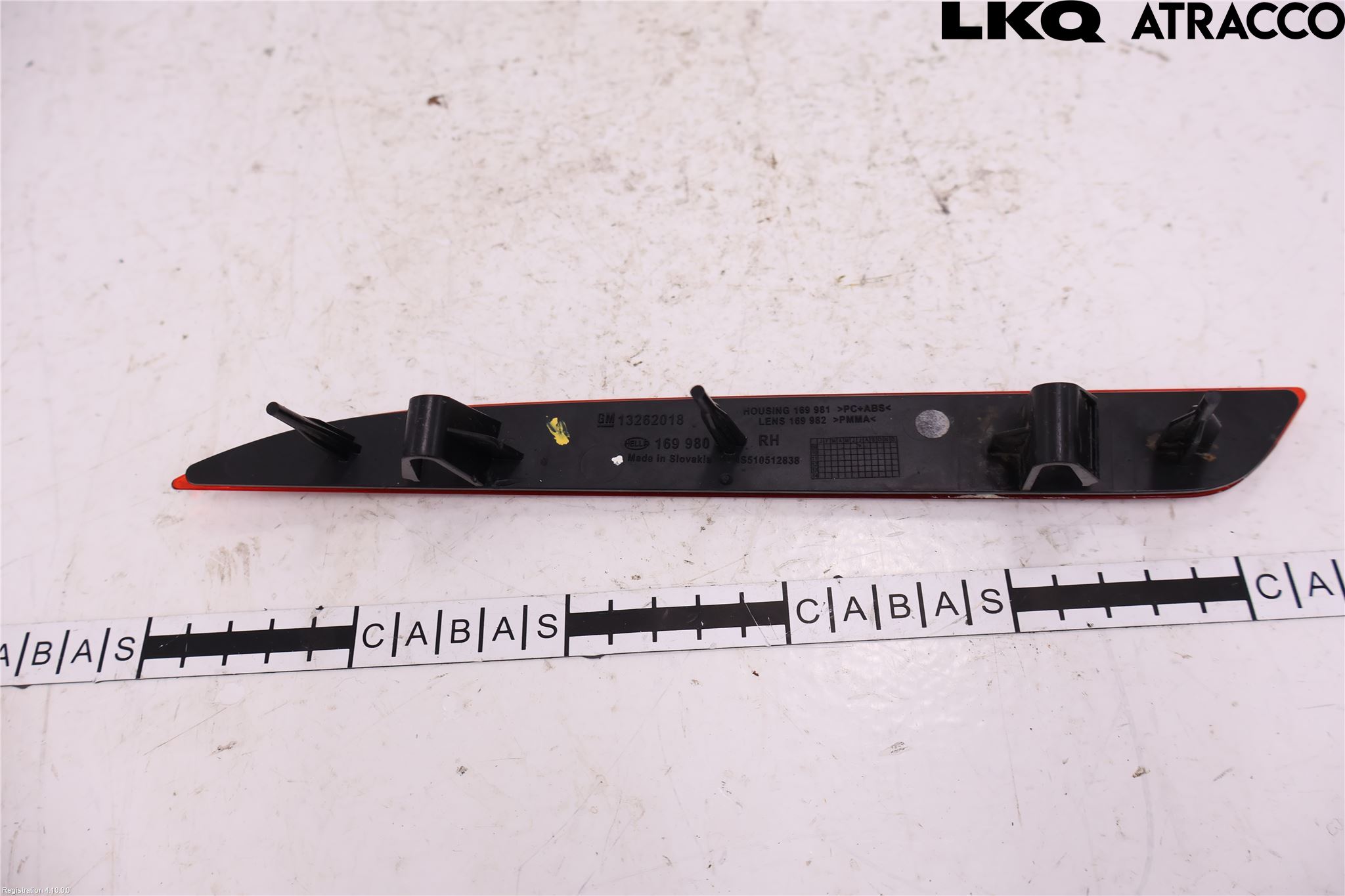 Opel ASTRA J 10-15 Dimljus/Reflex Bak