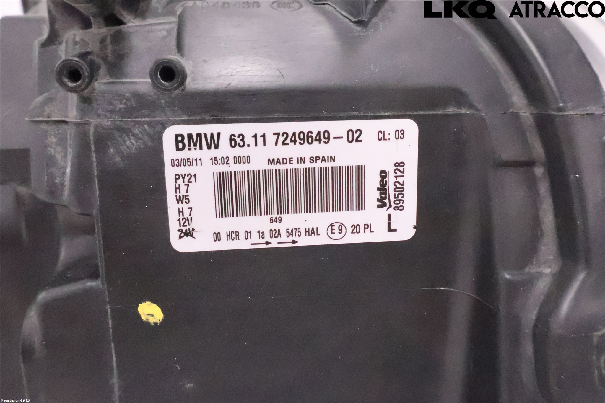 BMW 1 E87/81 5D/3D 03-11 Strålkastare Vänster