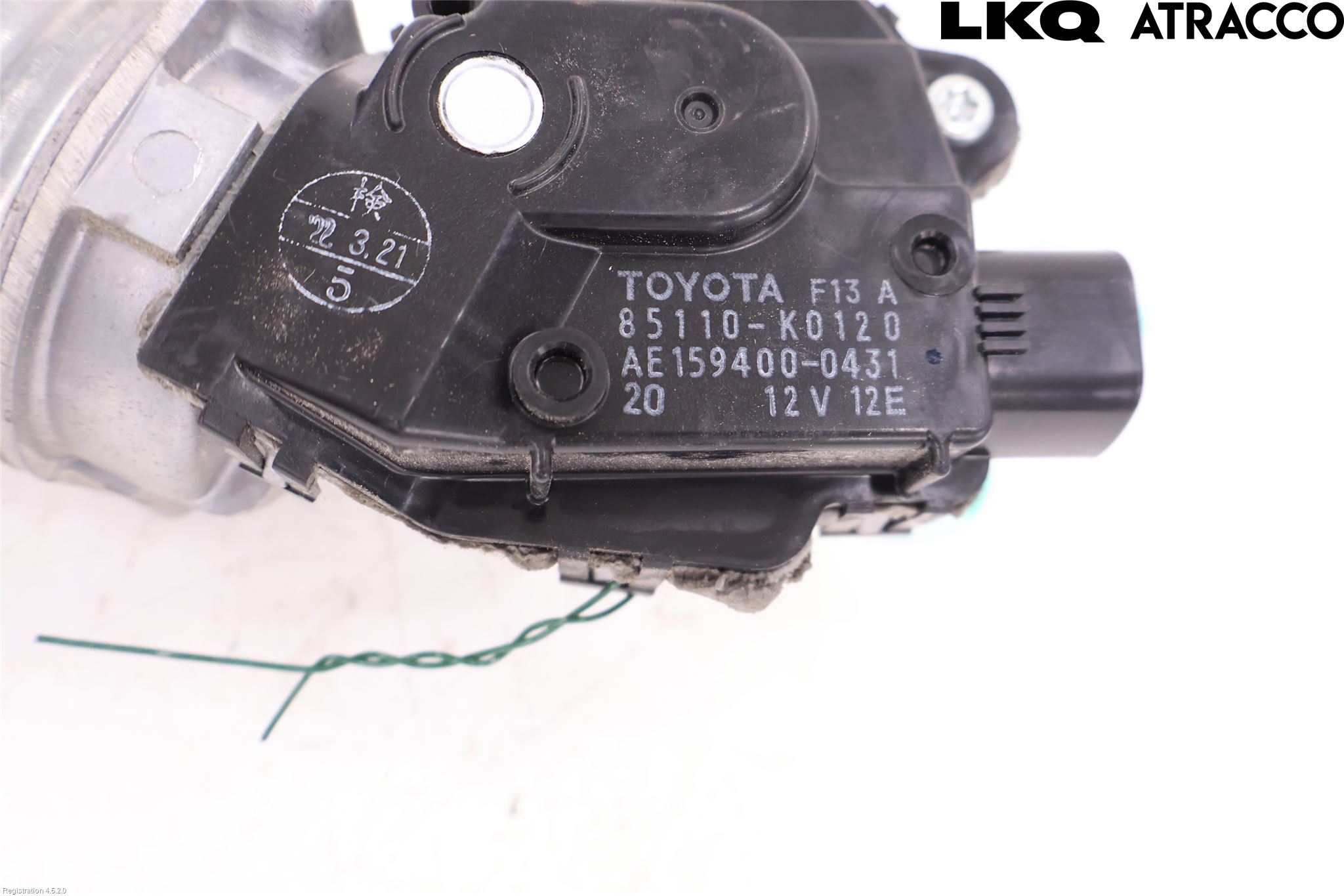 Toyota YARIS XP21 20- Torkarmotor Vindruta