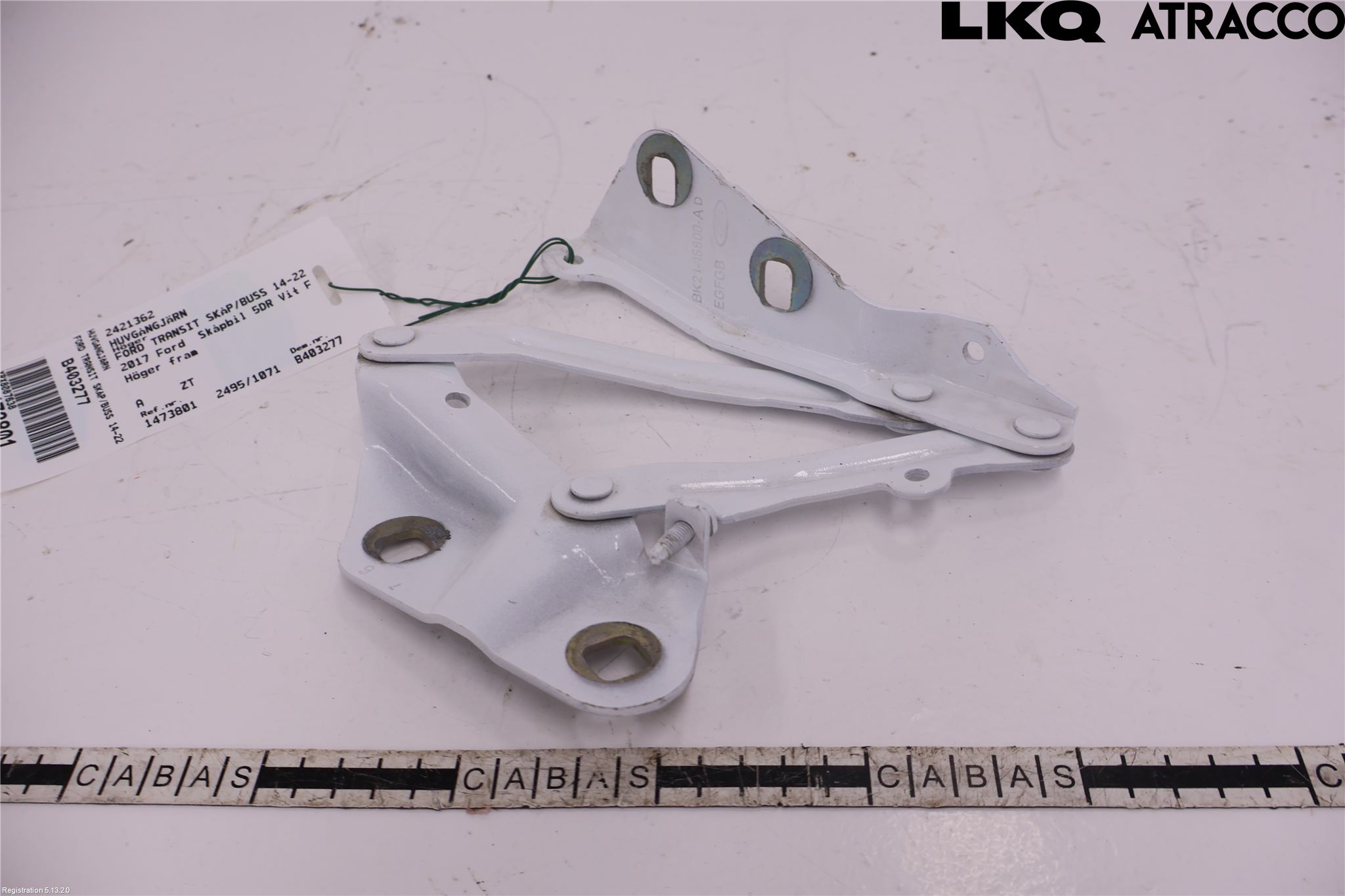 Ford TRANSIT SKÅP/BUSS 14-22 Huvgångjärn