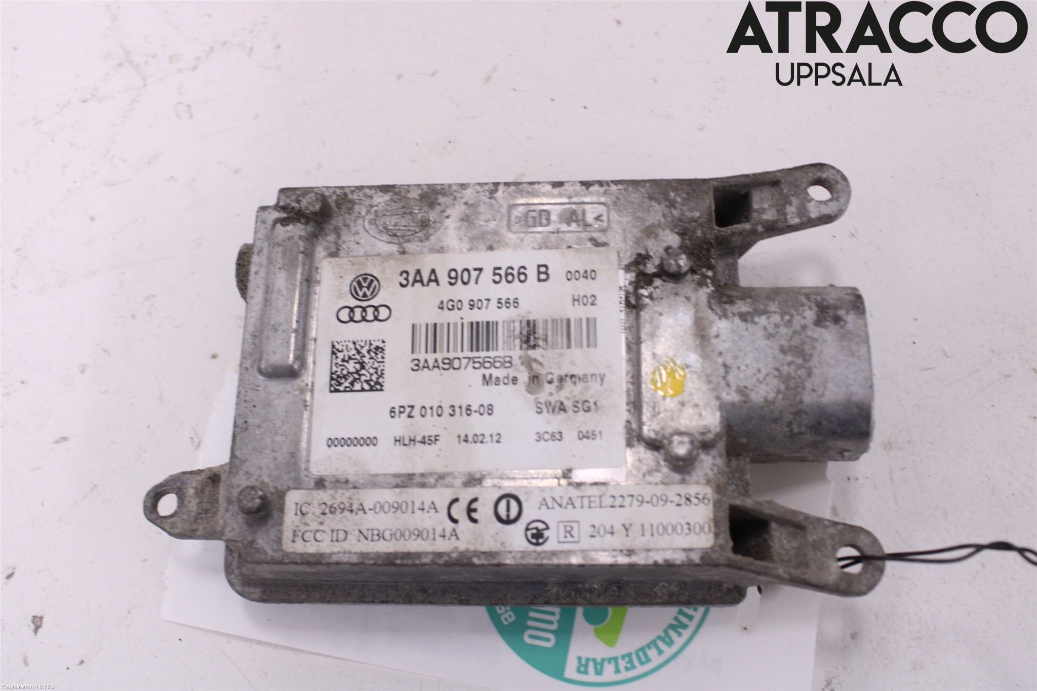 Volkswagen VW PASSAT 11-14 Sensor Aktivt Kollisionsskydd
