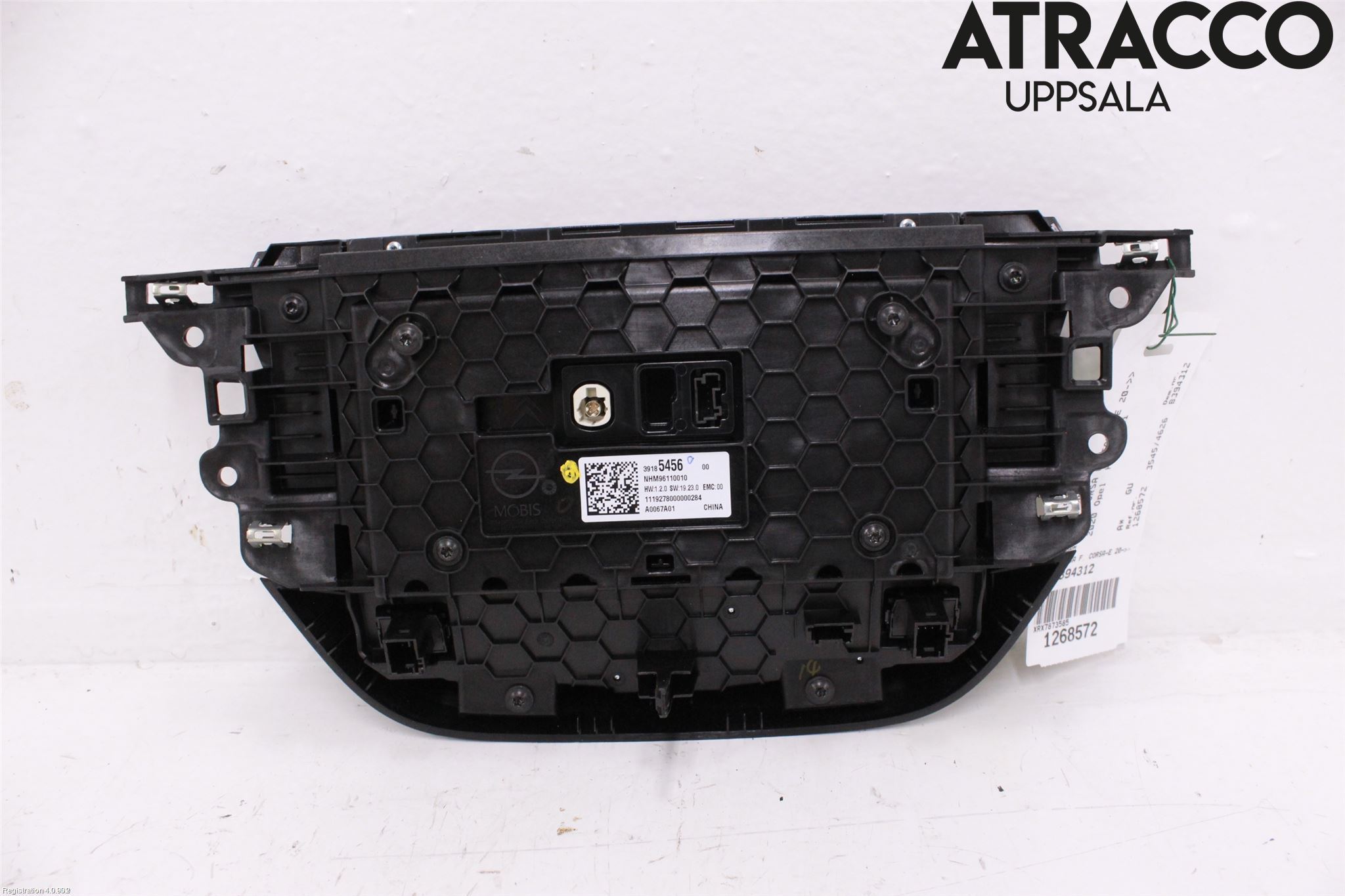 Opel CORSA F, CORSA-E 20- Bildskärm