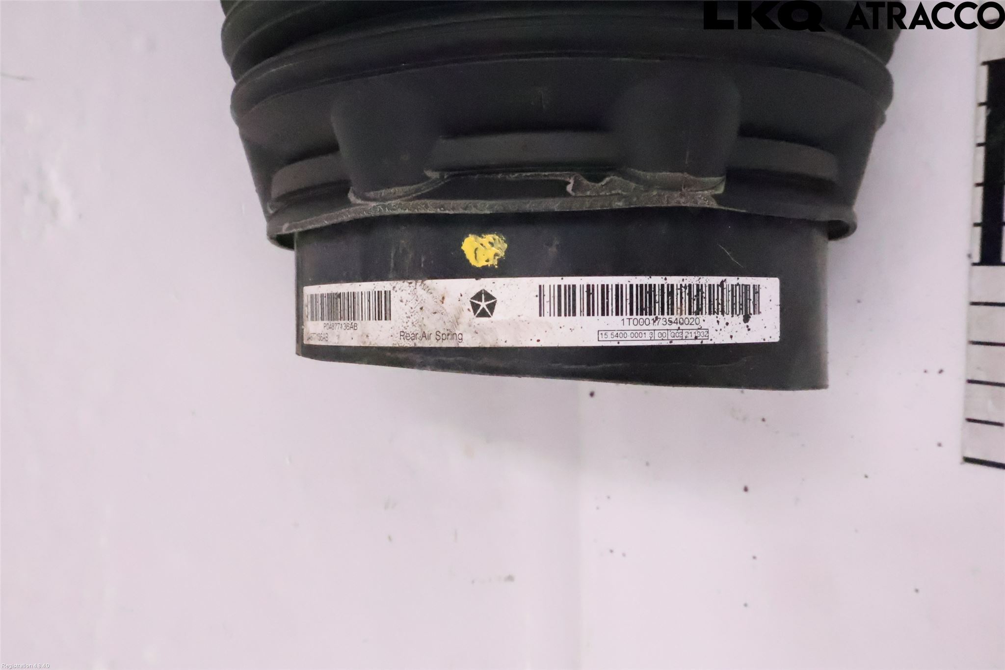 Dodge PICK UP RAM 81- Nivå-Luftfjädring Bälg