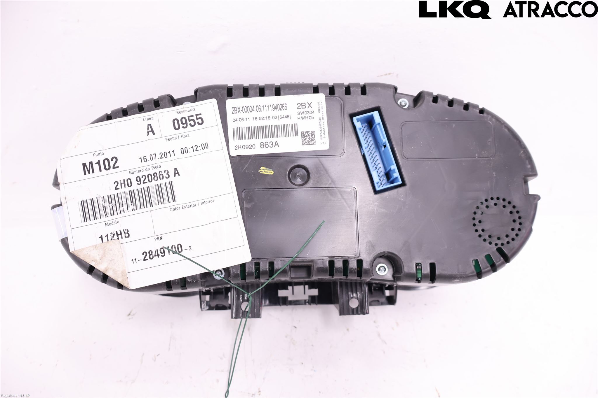 Volkswagen VW AMAROK 2H 10-22 Instrument Komb