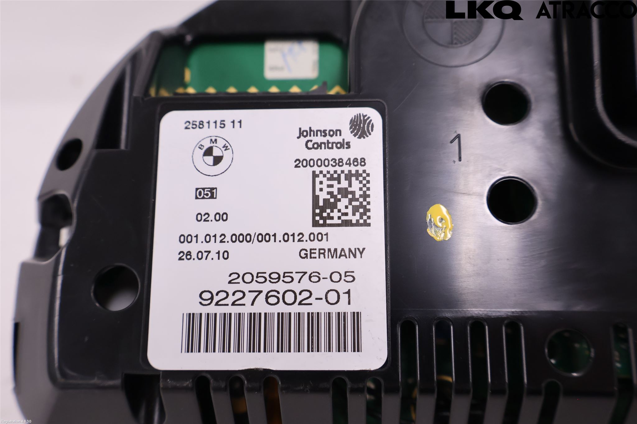 BMW 5 F10/F11/F18 09-17 Instrument Komb