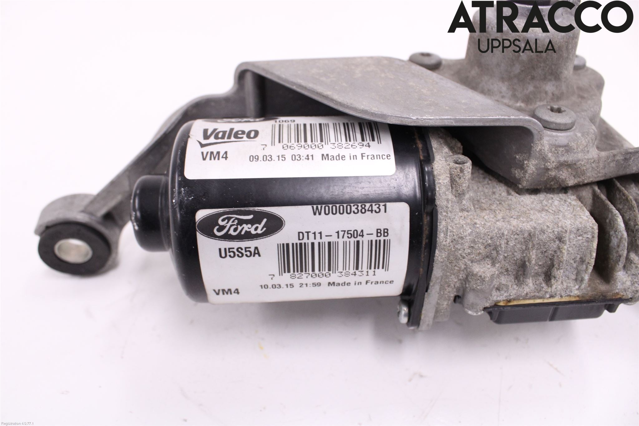 Ford TRANSIT/TOURNEO CONNECT 13-22 Torkarmotor Vindruta