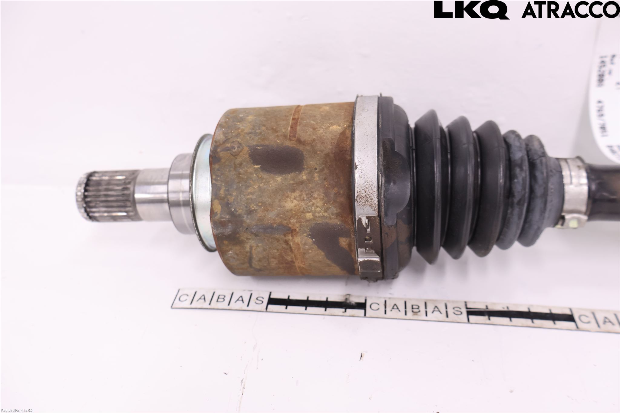 MG ZS EV 20- Drivaxel Fram Vänster