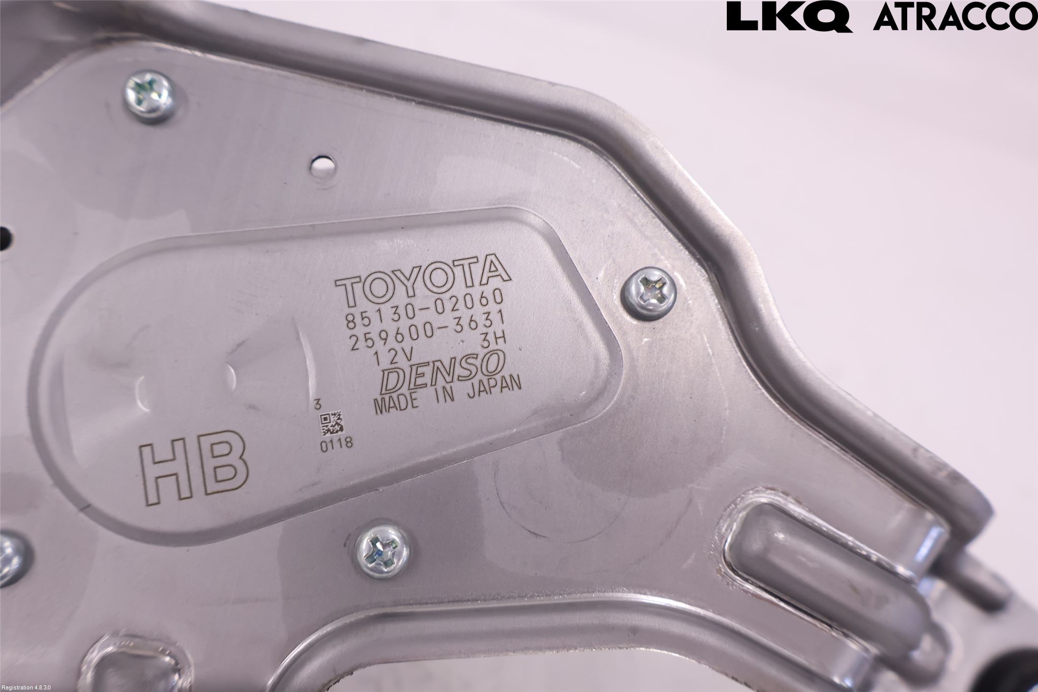 Toyota COROLLA 19- Torkarmotor Baklucka