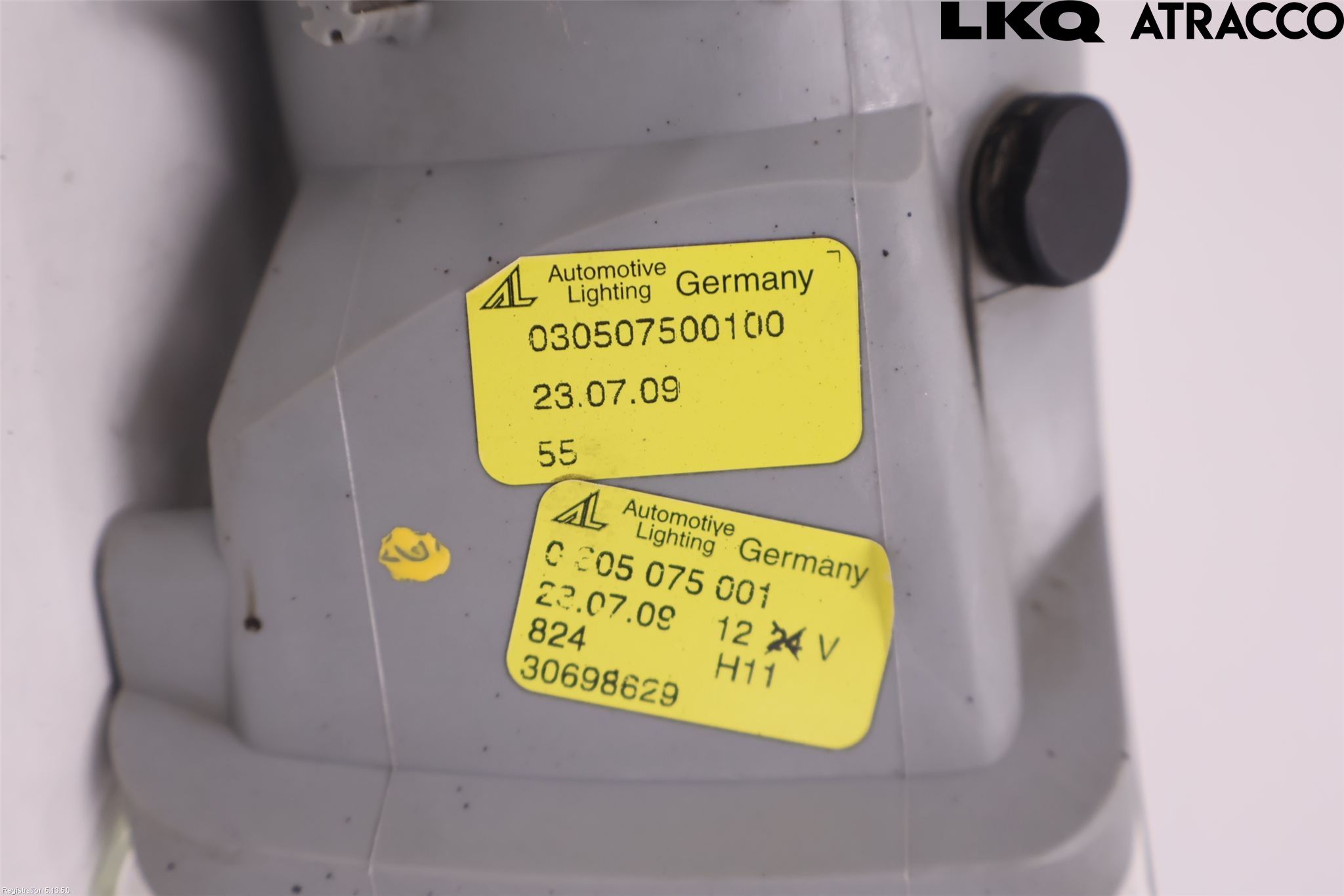 Volvo V50 04-07 Dimljus-Varselljus Fram