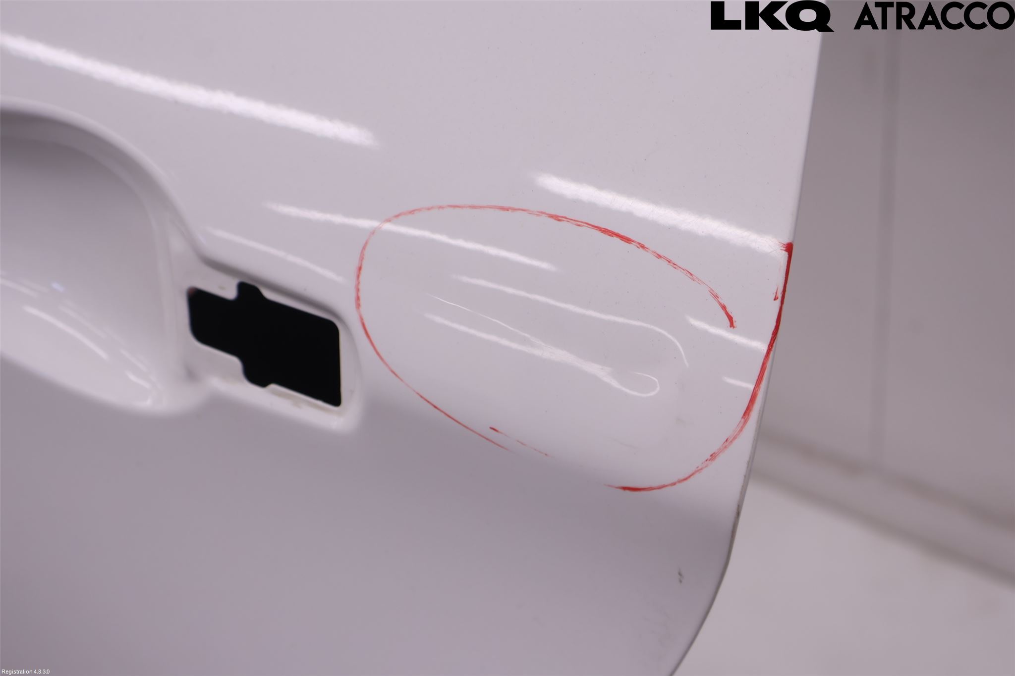 Peugeot 2008 13-20 Dörr Bak Vänster