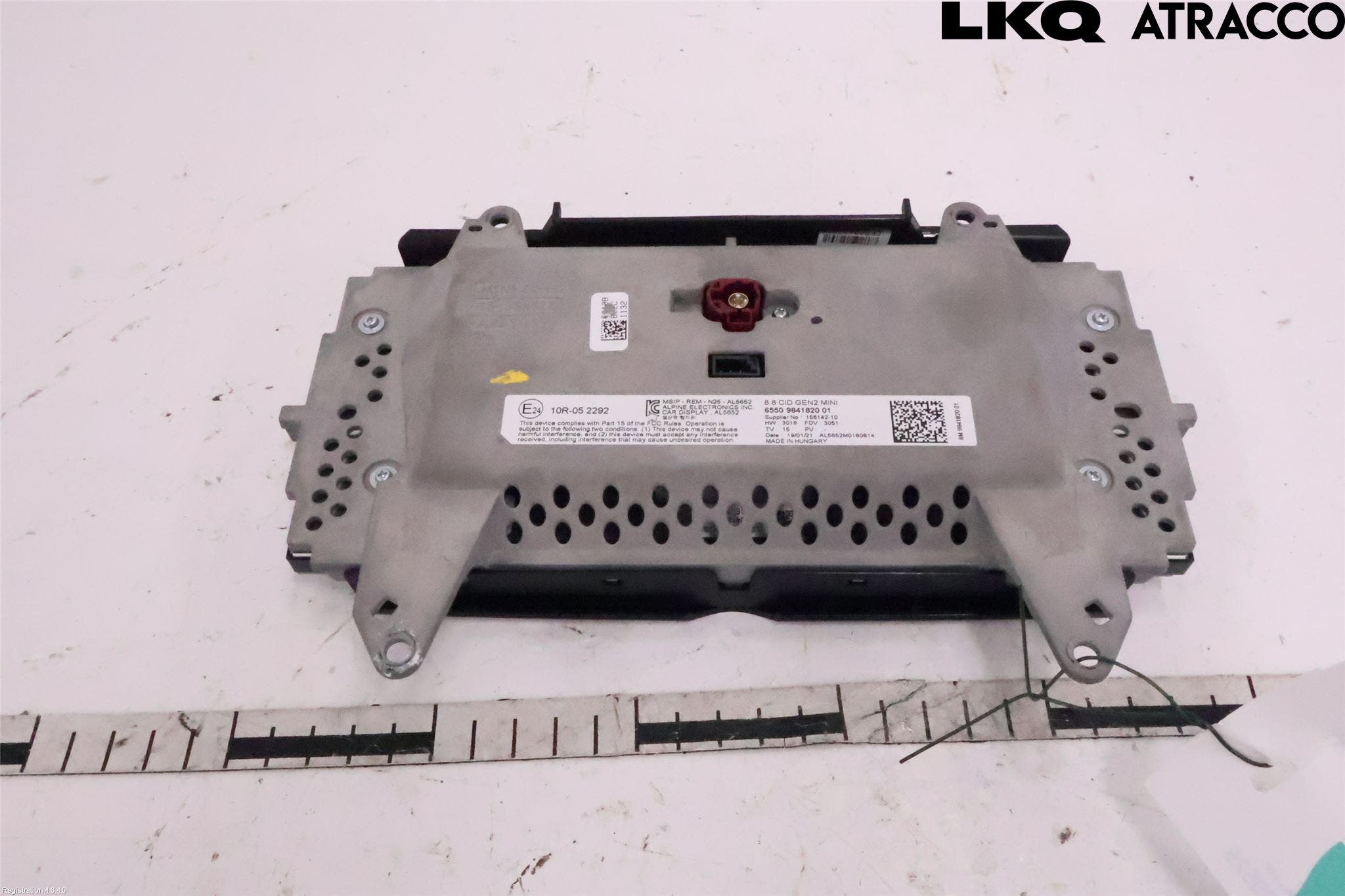 Mini ONE/COOPER 3DR F56 14-24 Bildskärm