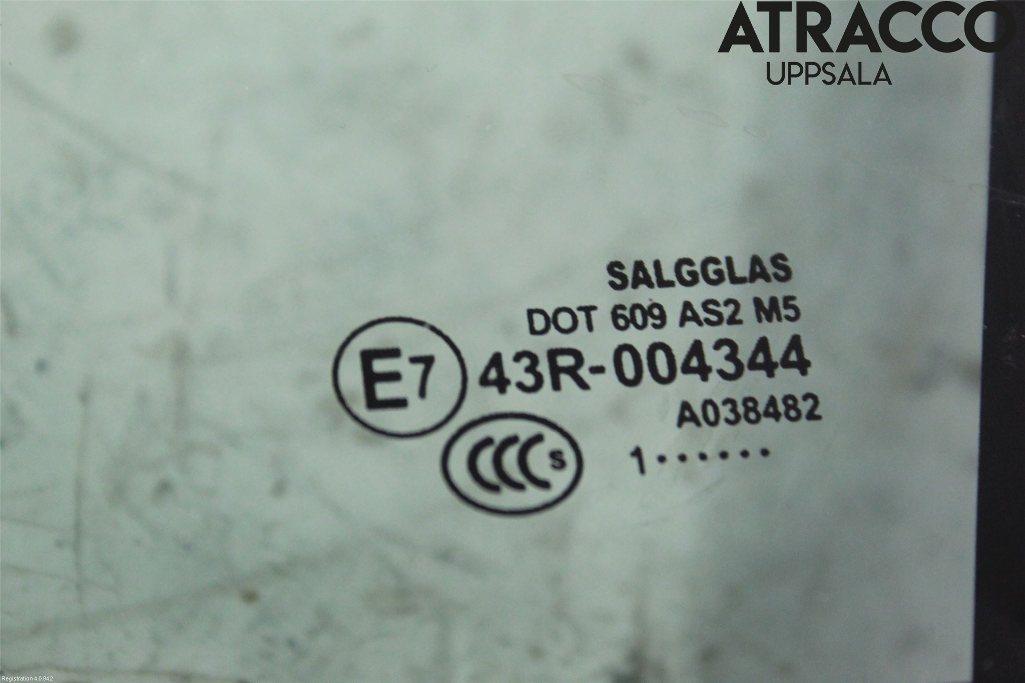 Porsche CAYENNE 03- Dörruta Bak Lilla Vä