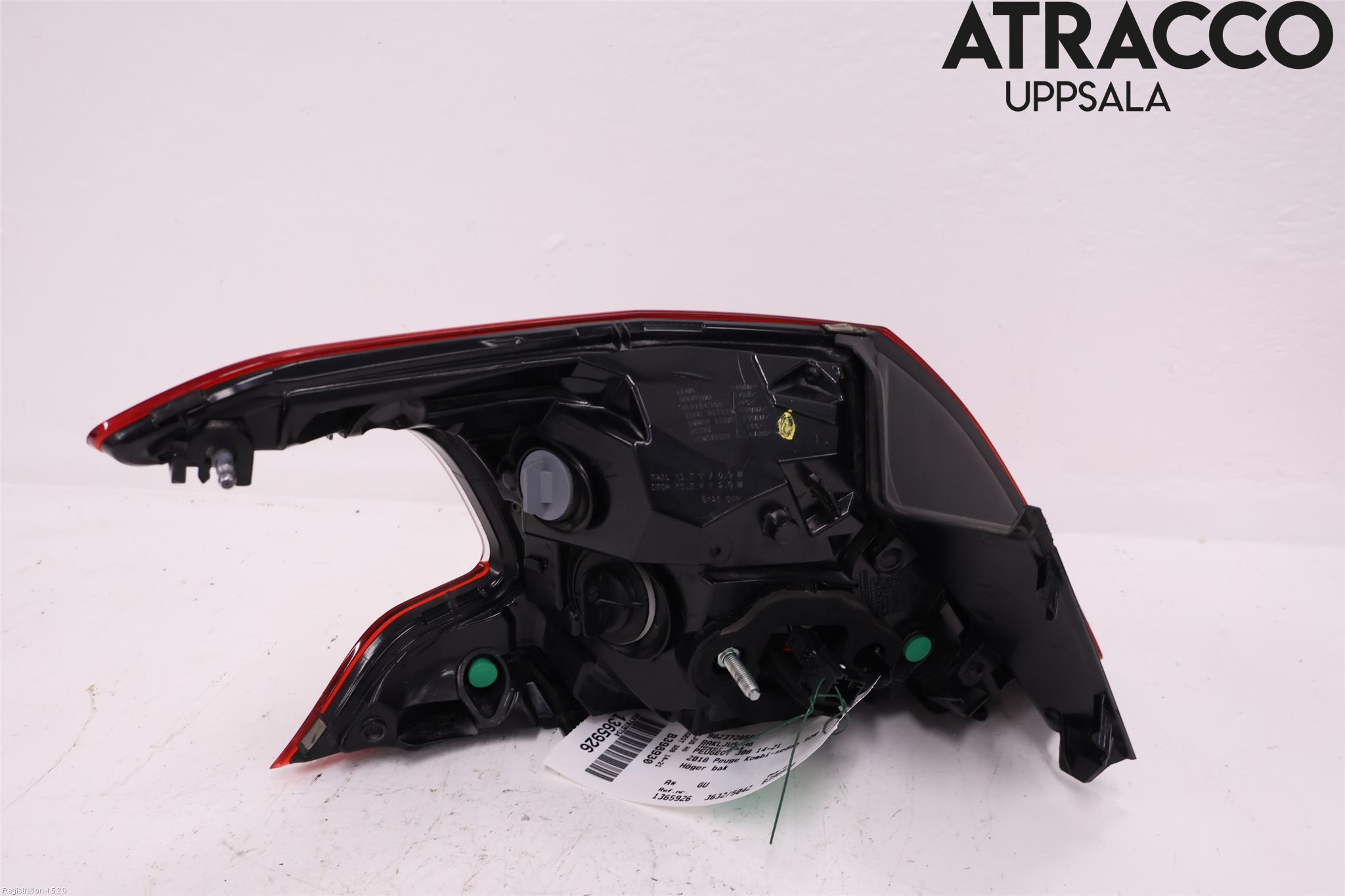 Peugeot 308 14-21 Bakljus Höger