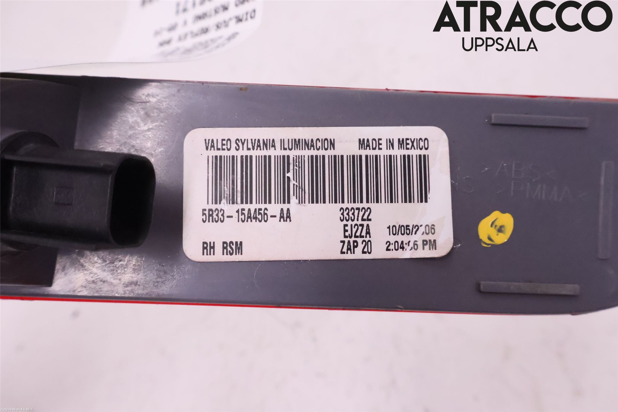 Ford MUSTANG V 05-14 Dimljus/Reflex Bak