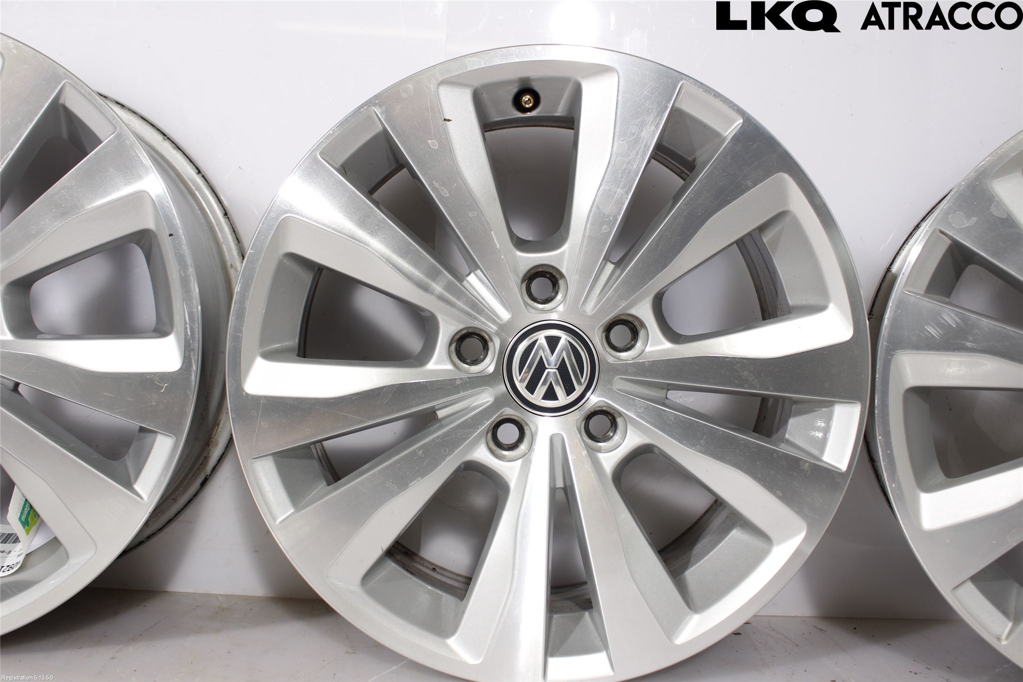 Volkswagen VW GOLF / E-GOLF VII 13-20 Fälgsats Aluminium