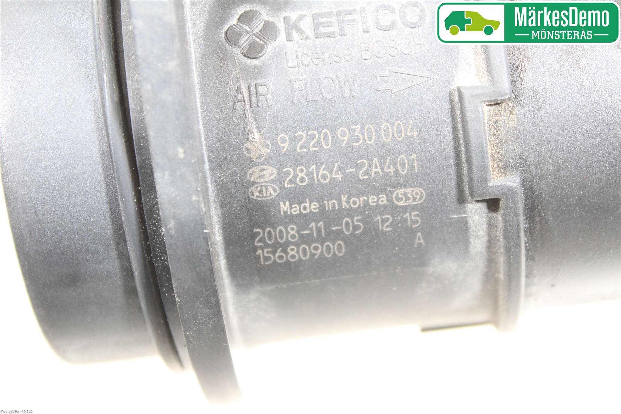 Hyundai i30 FD 07-12 Injluftmassamätare