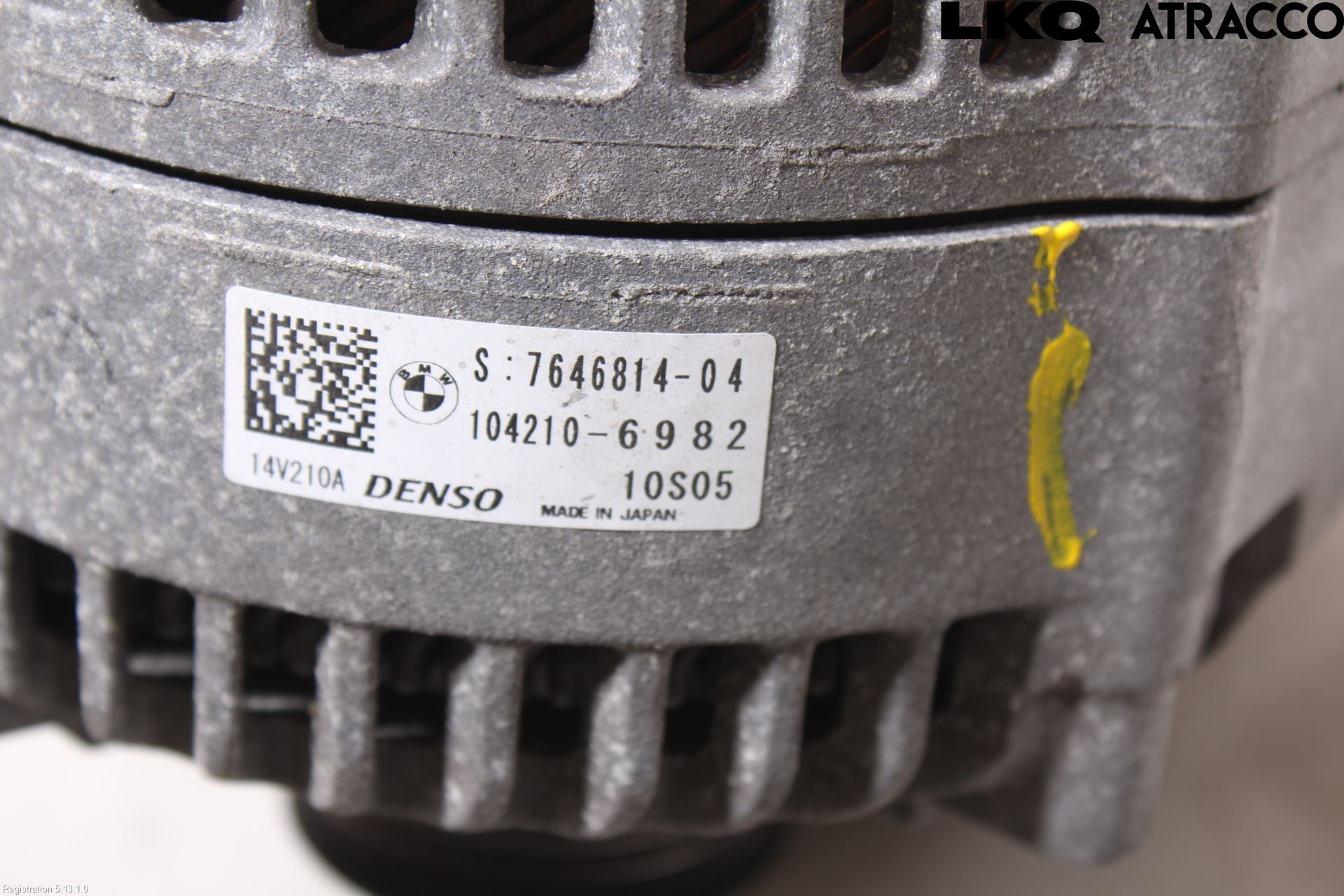 BMW 5 F10/F11/F18 09-17 Generator