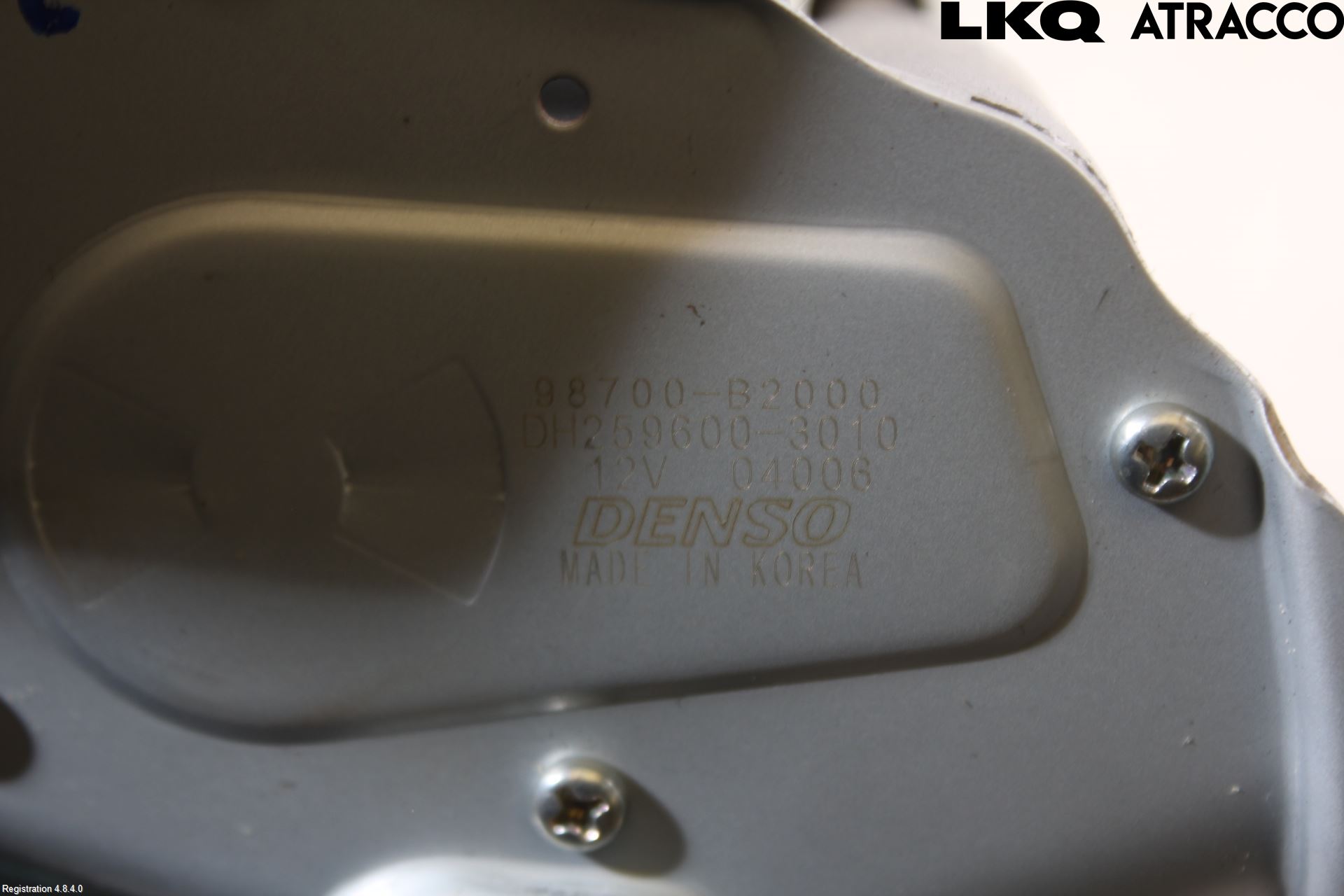 Kia SOUL 09- Torkarmotor Baklucka