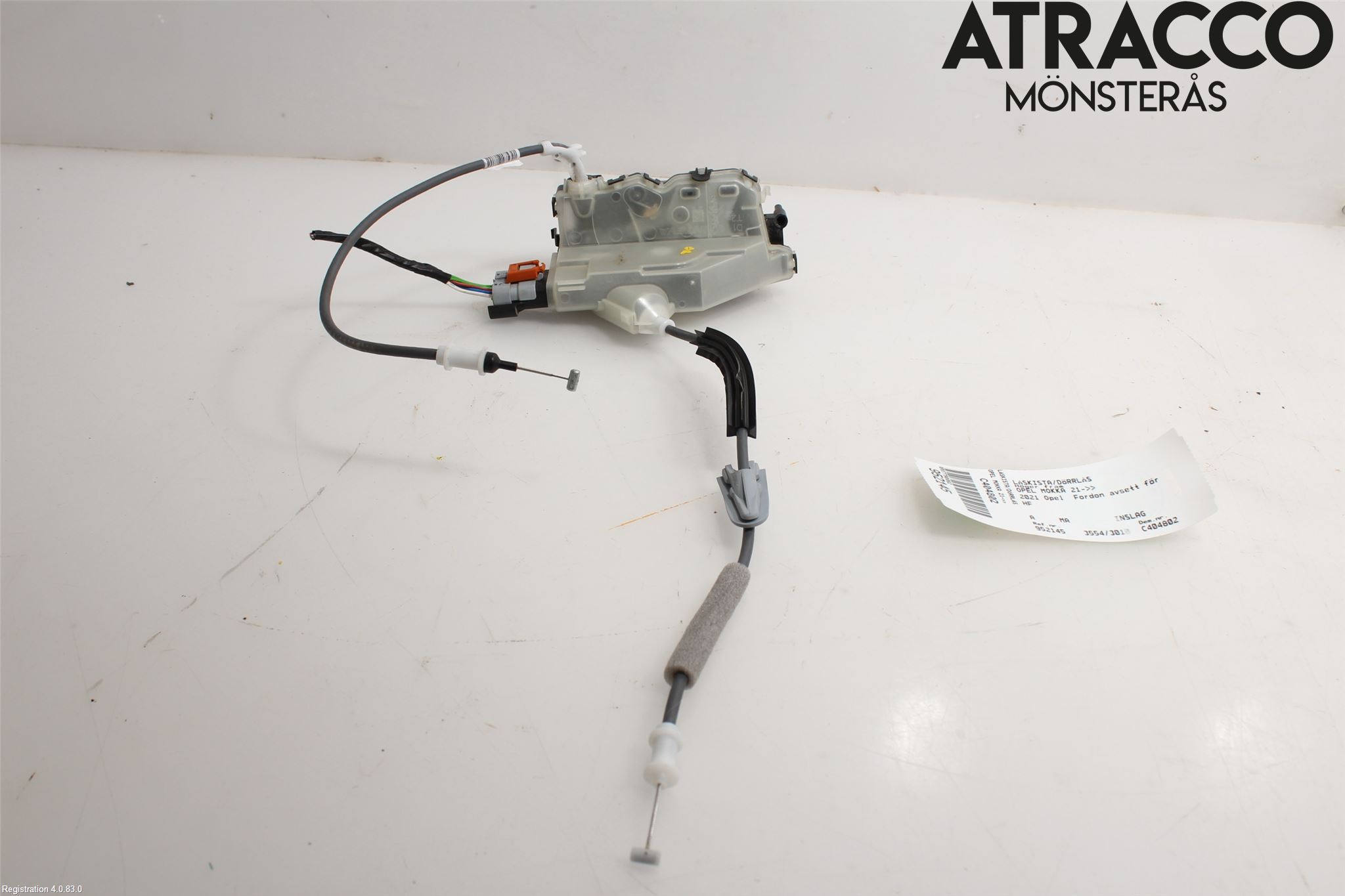 Opel MOKKA 21- Låskista-Dörrlås