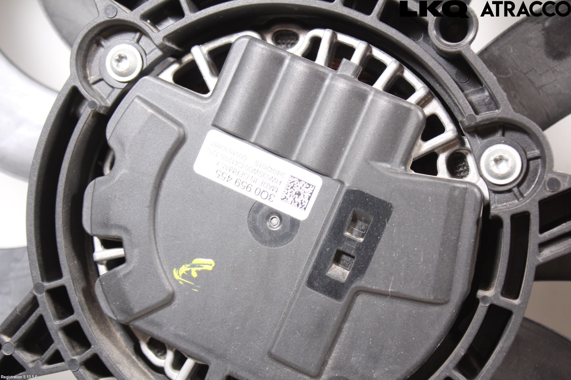 Volkswagen VW PASSAT 15-19 Kylfläkt El