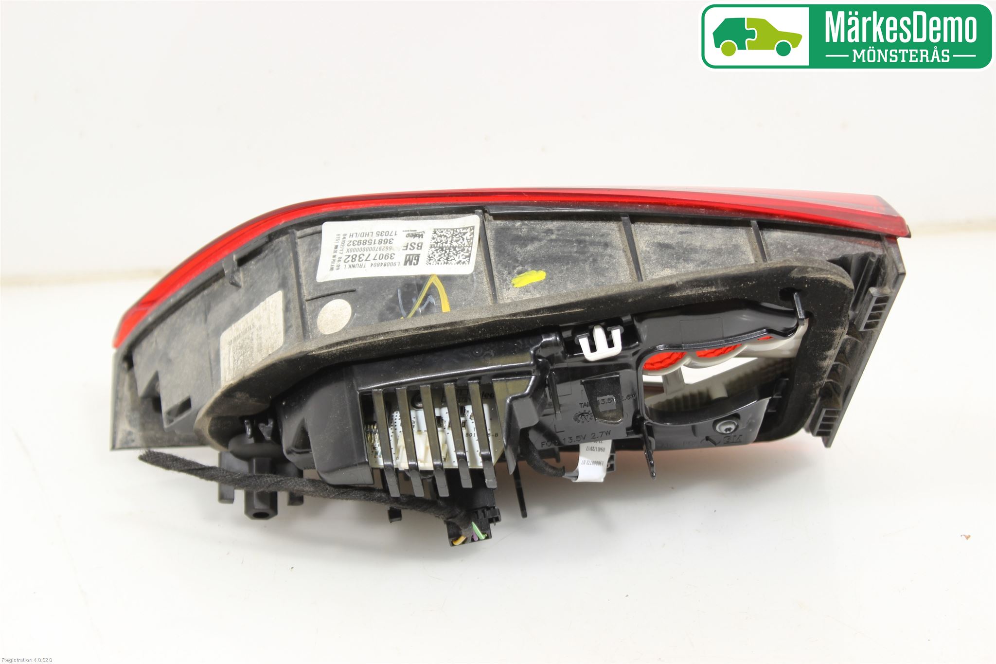 Opel ASTRA K 16-22 Bakljus Lucka Vä