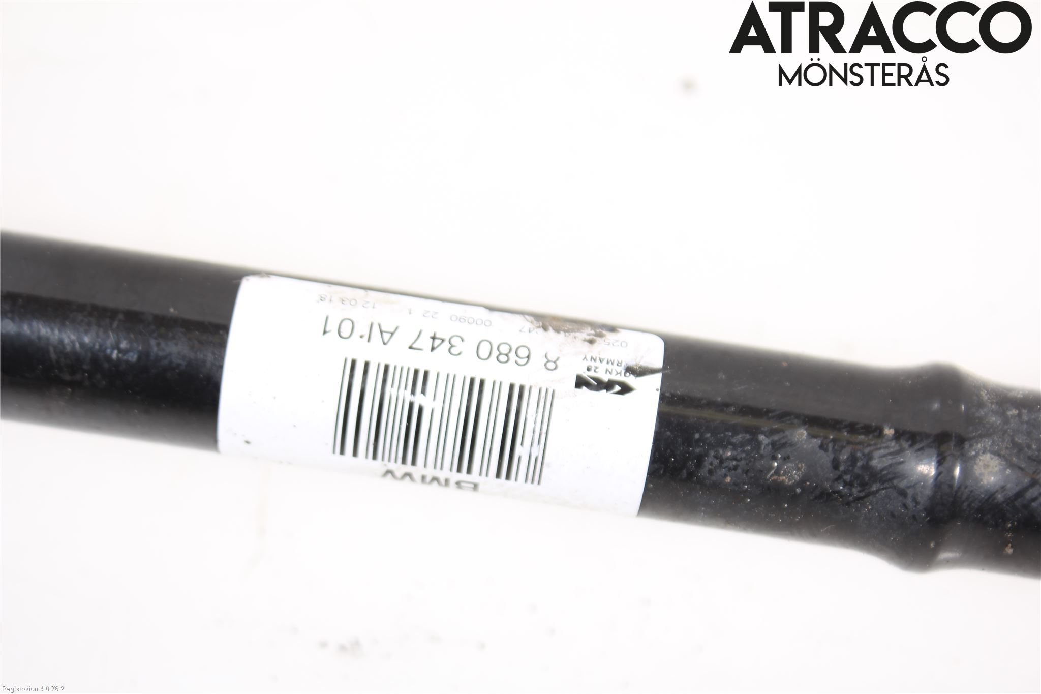 BMW 3 F30/F31/F80 12-19 Drivaxel Bak Vänster