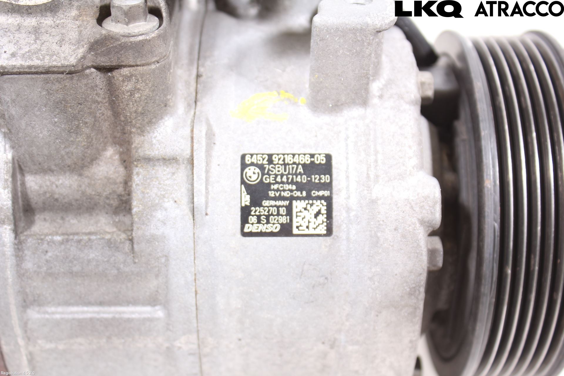 BMW 5 F10/F11/F18 09-17 Ac Kompressor