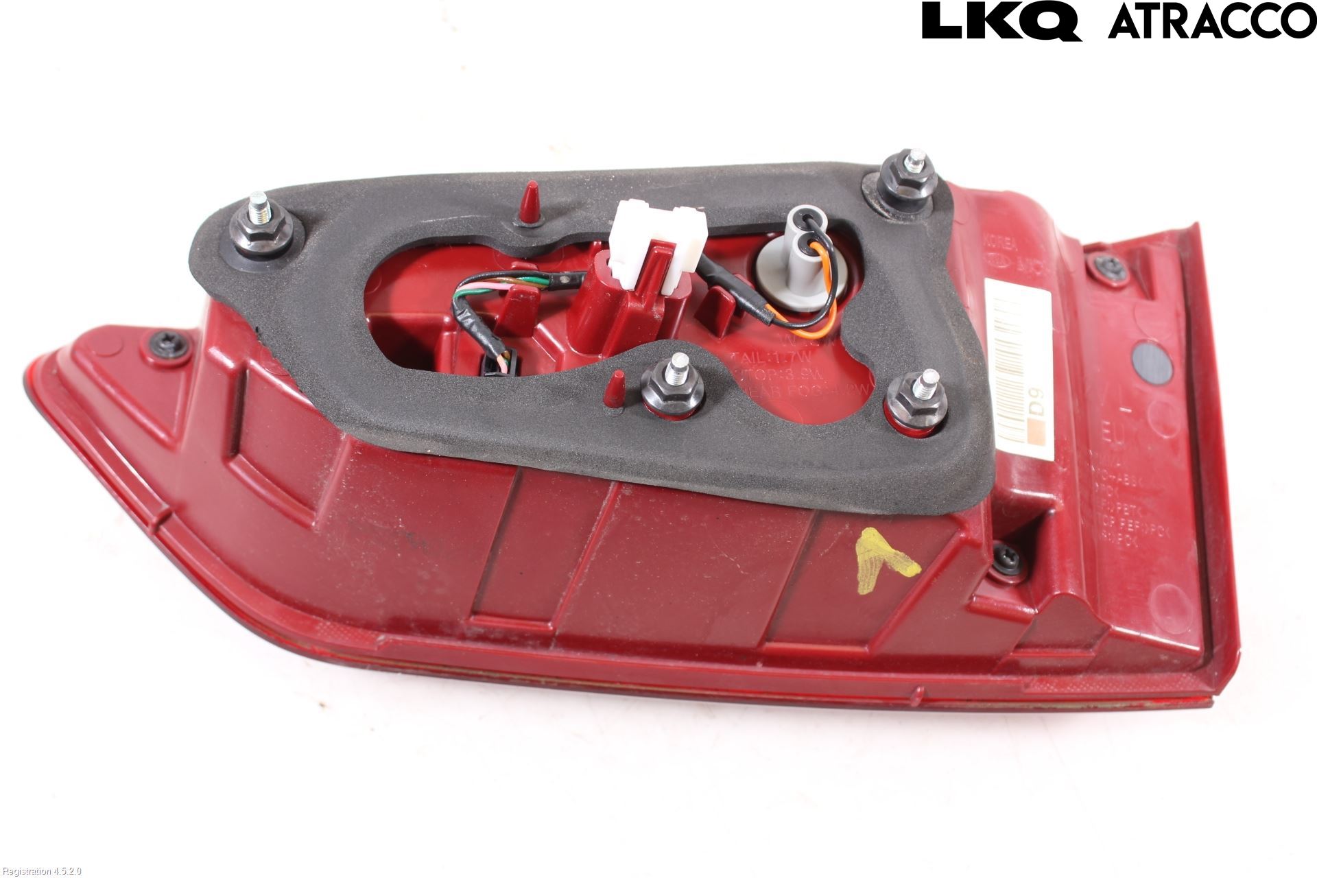 Kia OPTIMA 16-20 Bakljus Lucka Vä