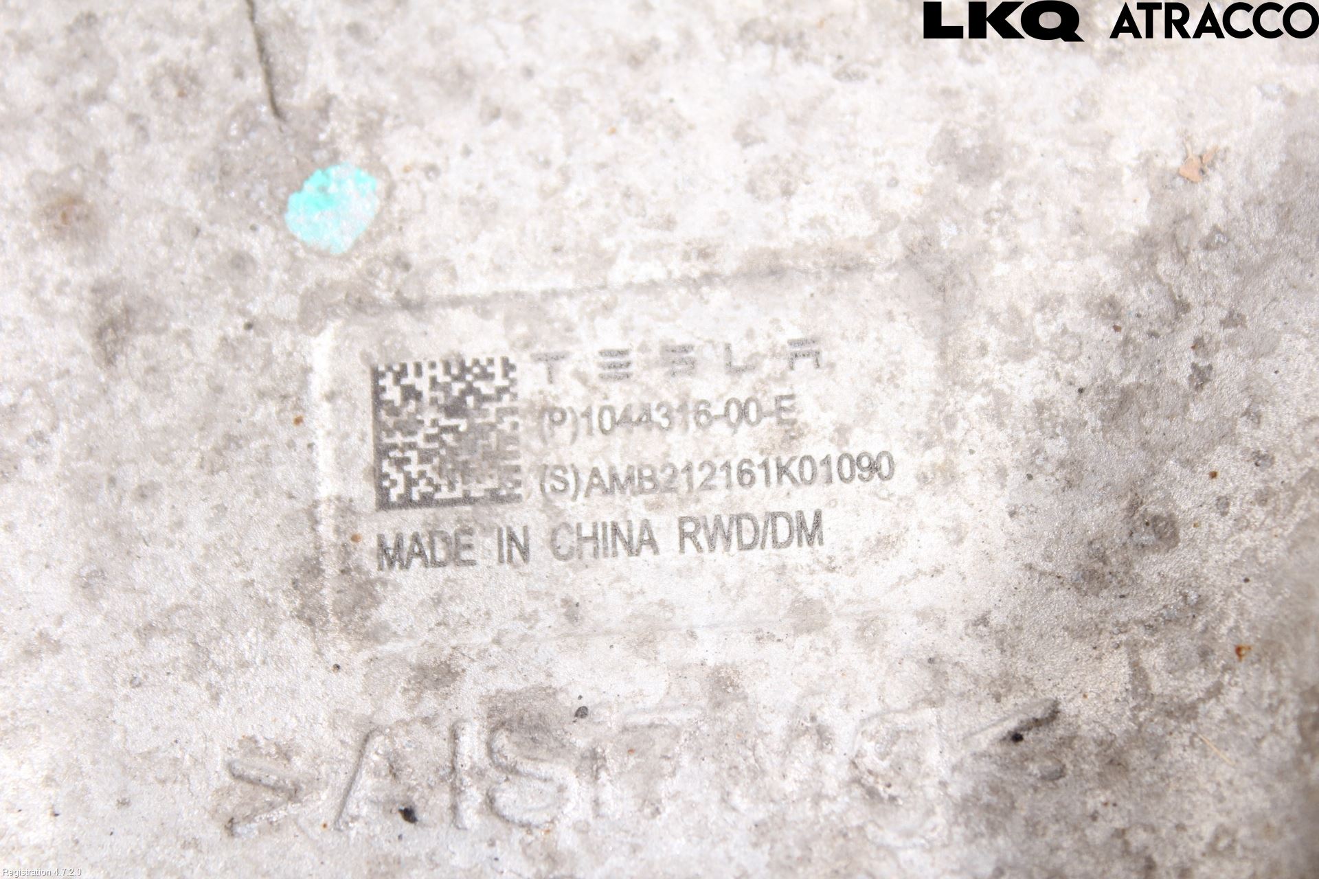 Tesla MODEL 3 17- Styrspindel Lagerhus Hö