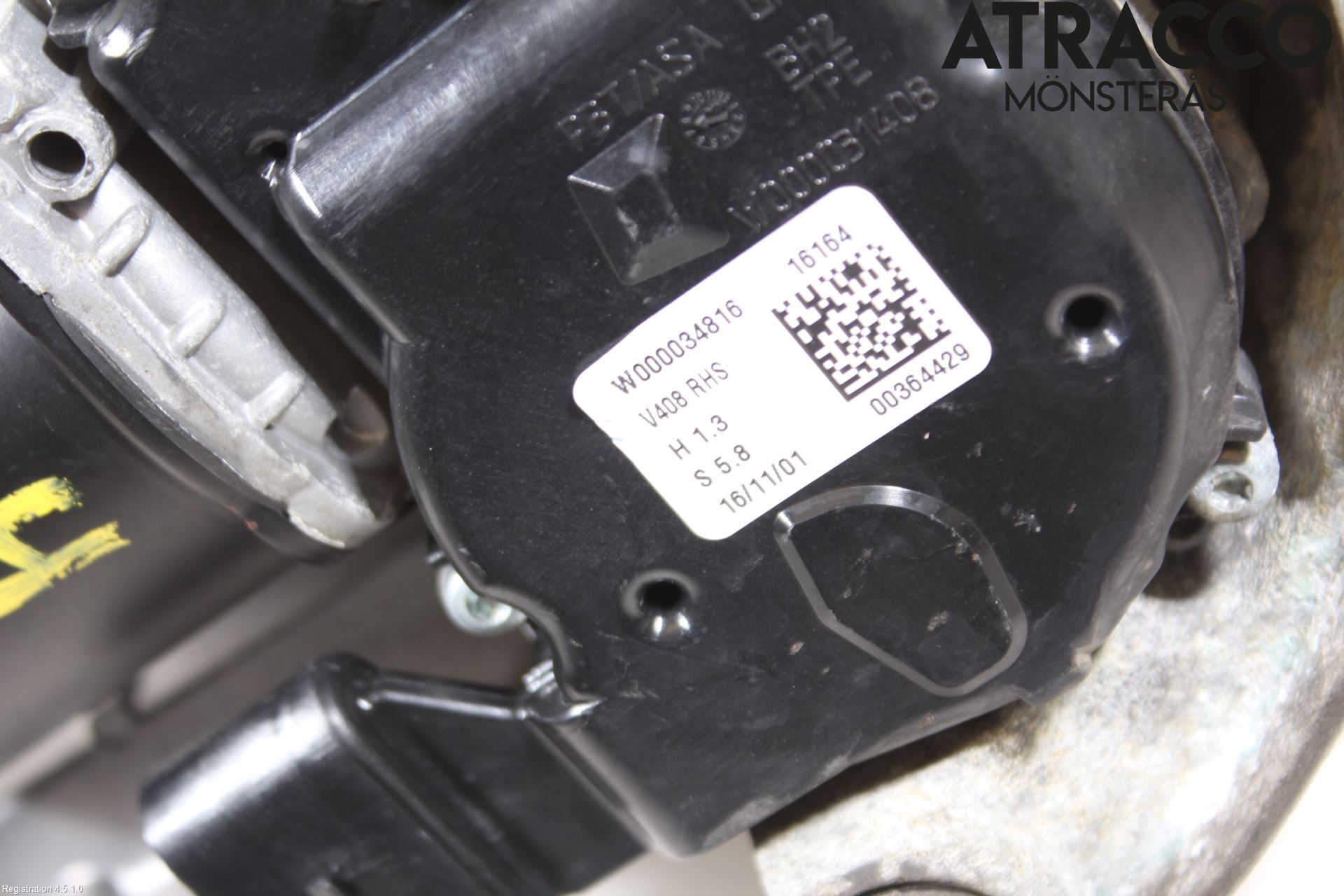 Ford TRANSIT/TOURNEO CONNECT 13-22 Torkarmotor Vindruta