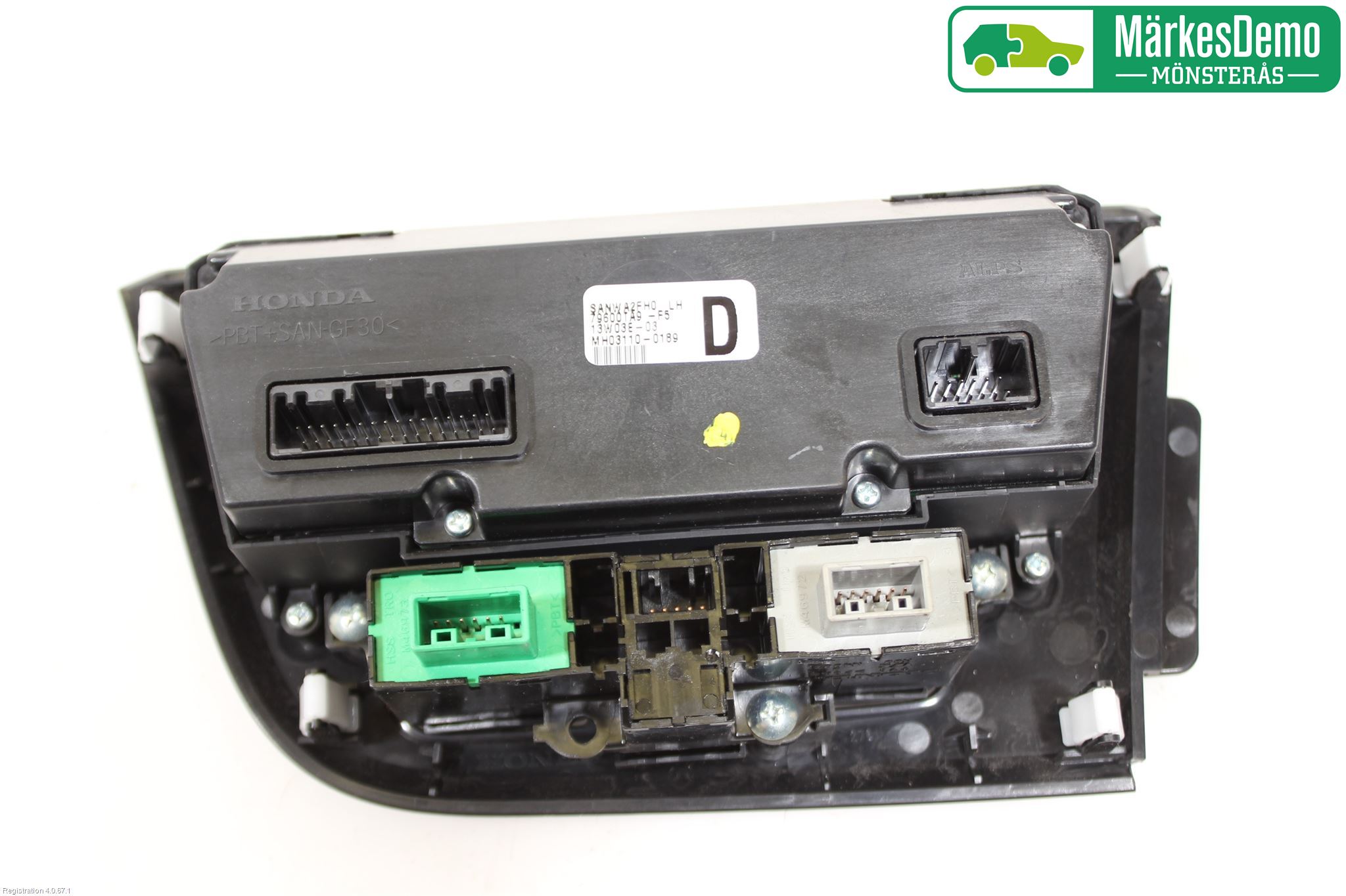 Honda CIVIC 12-16 Ac Styrenhet Ac Manöveren