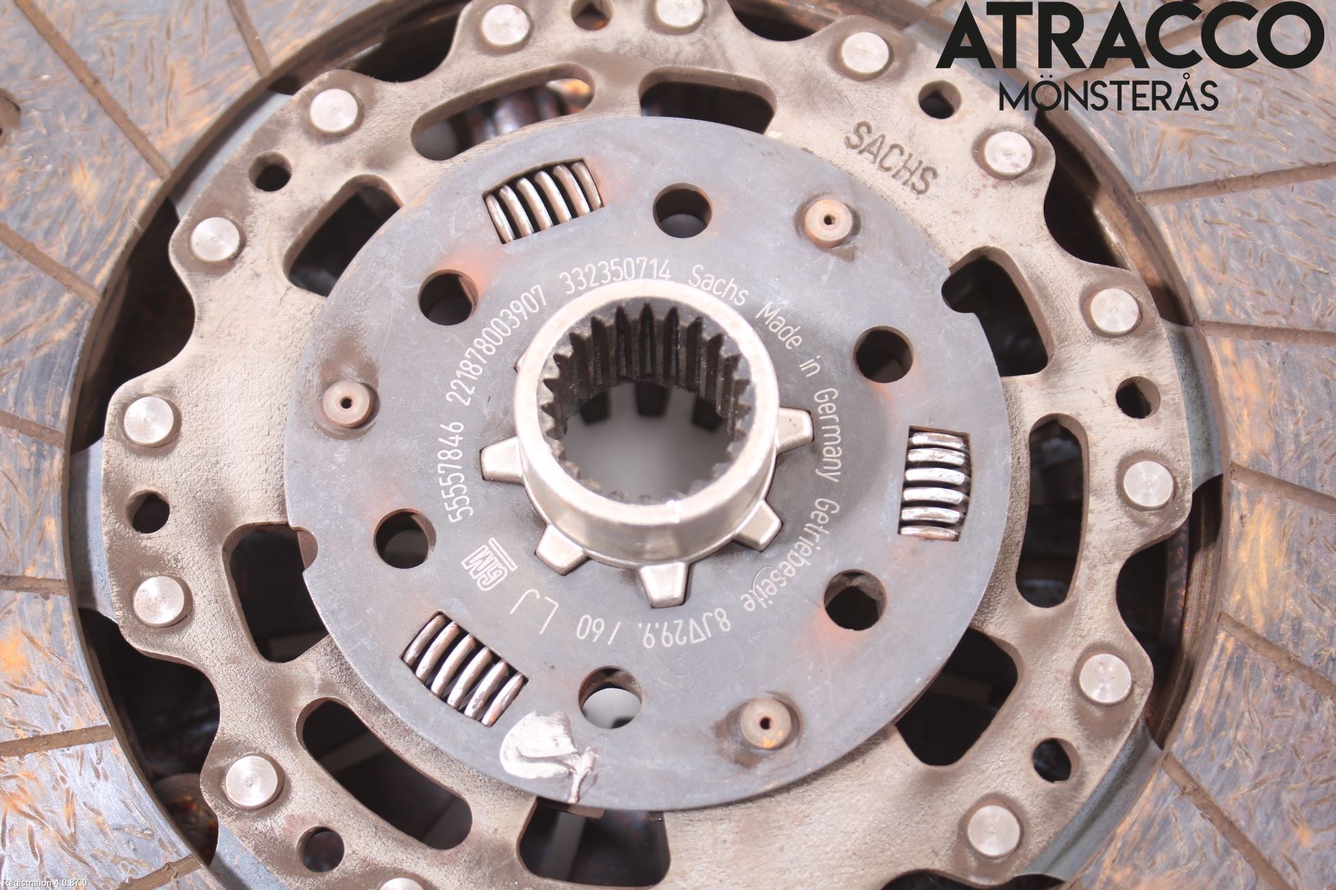 Saab 9-3 VER2/VER3 08-15 Koppling-Lamell